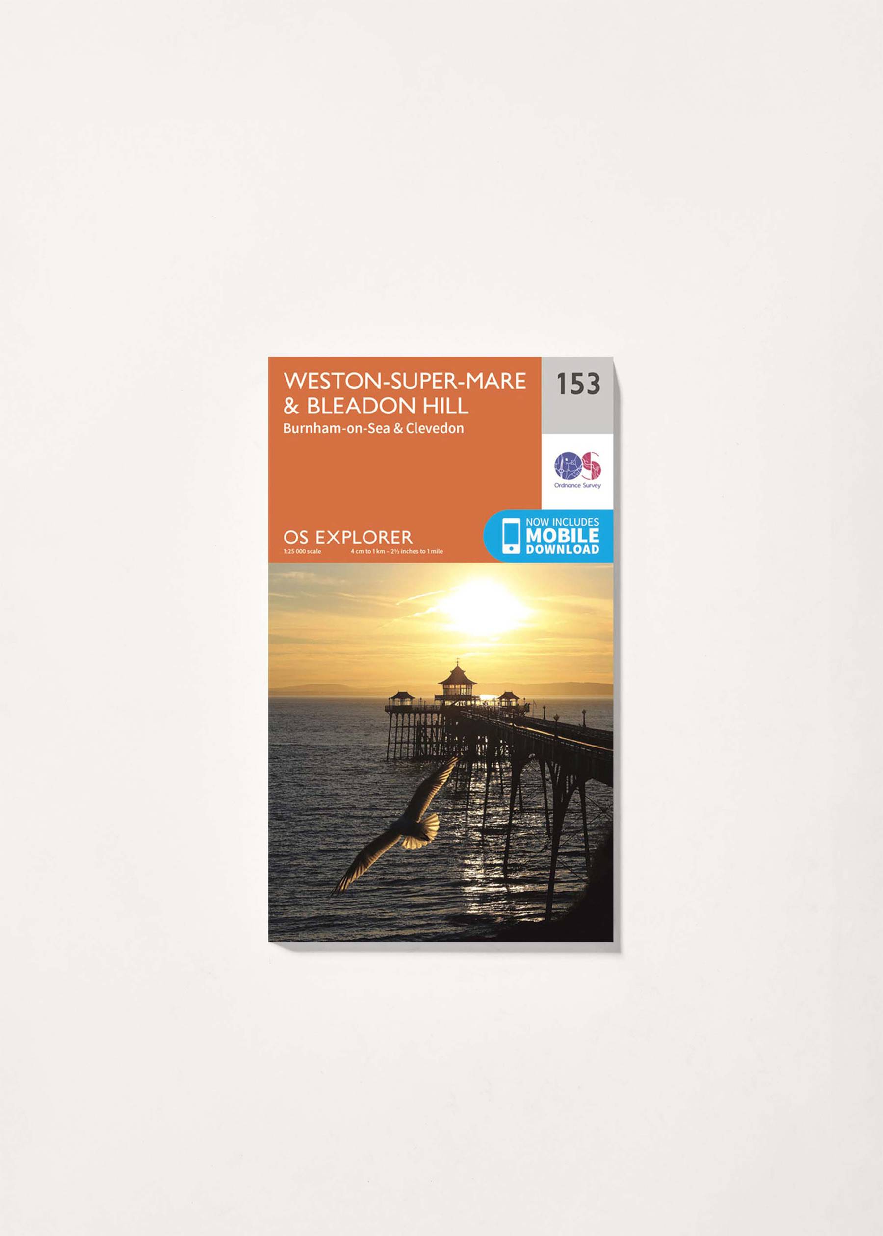 Image - 3 - Weston-super-Mare & Bleadon Hill - OS Explorer 153 Map