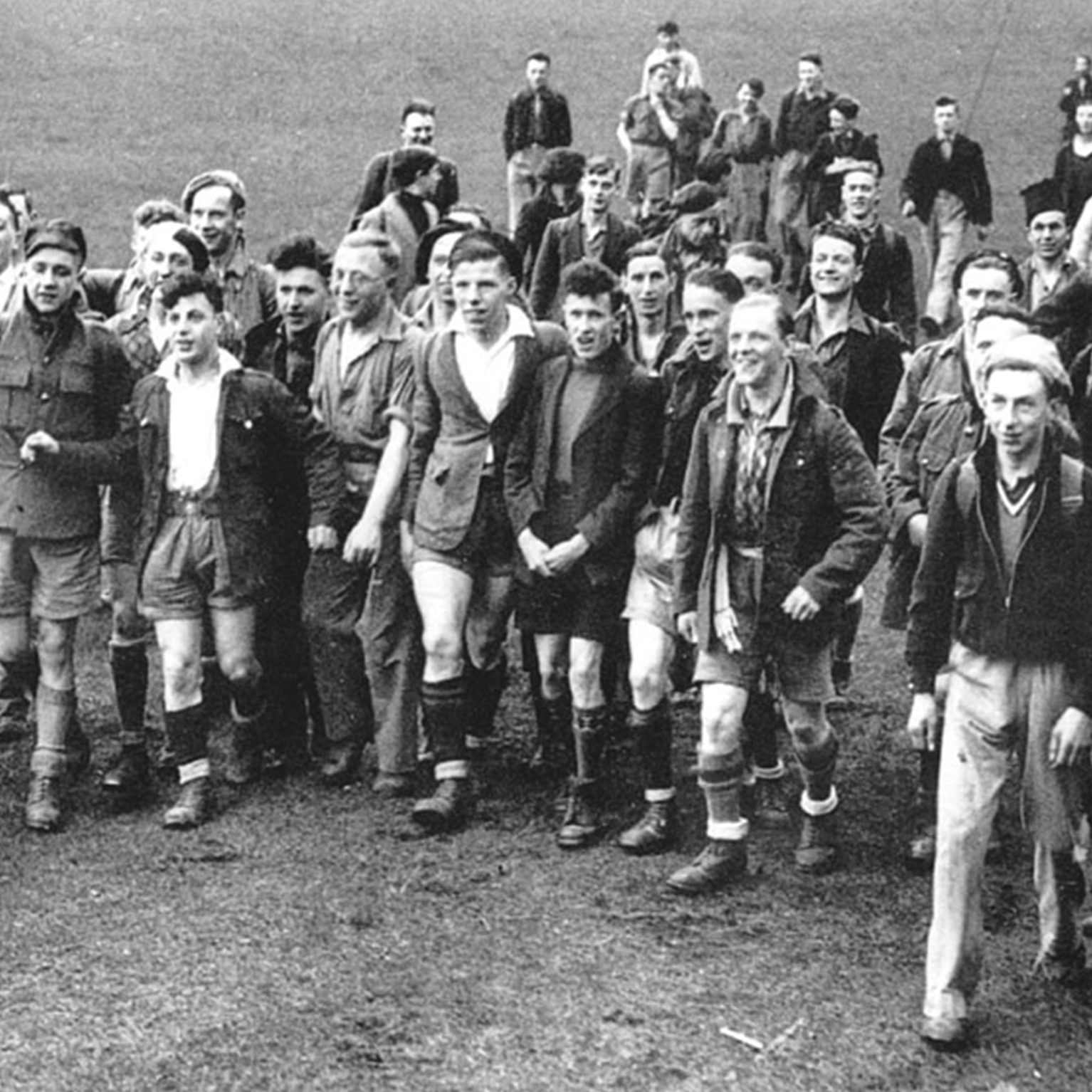 Image of The Kinder Scout Mass protest 