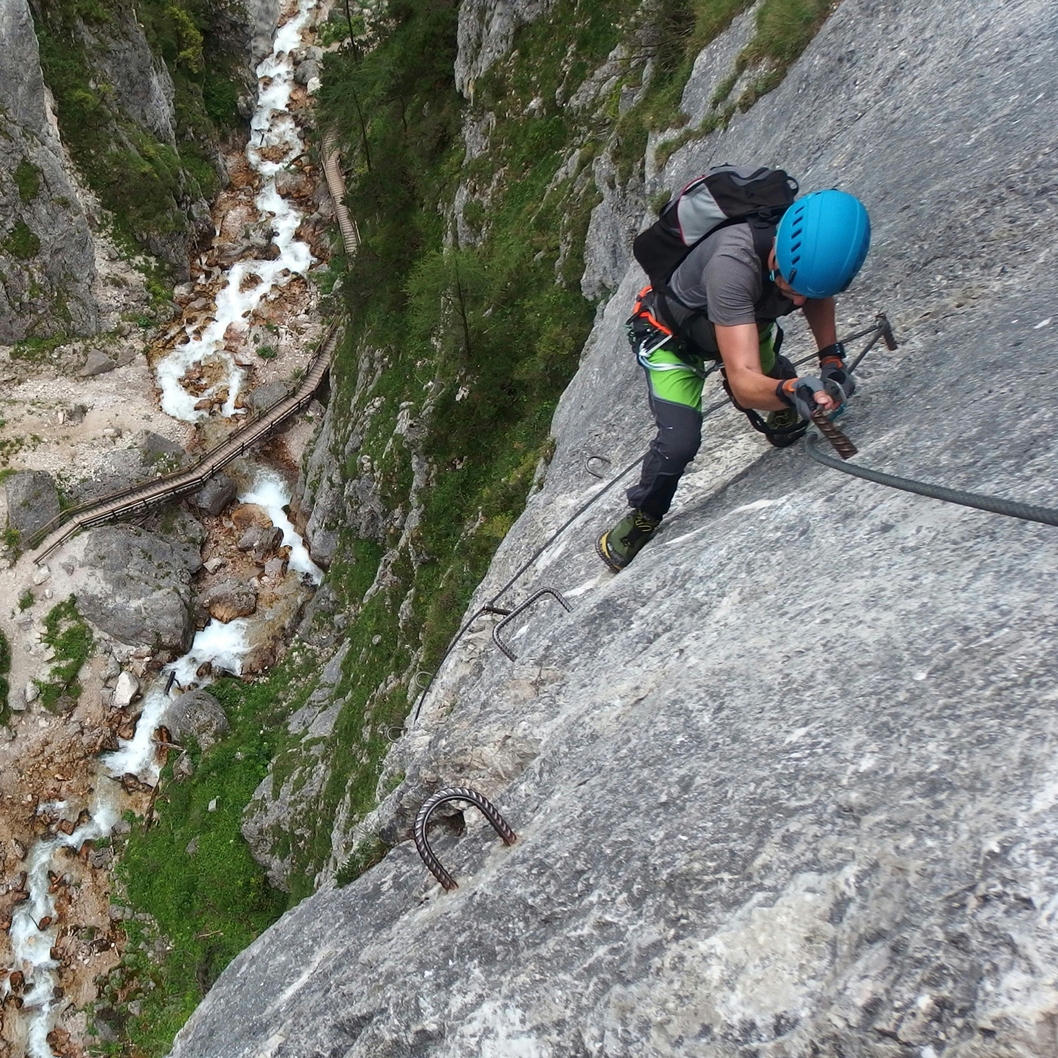 Image of Beginner's Guide to Via Ferrata in the UK 