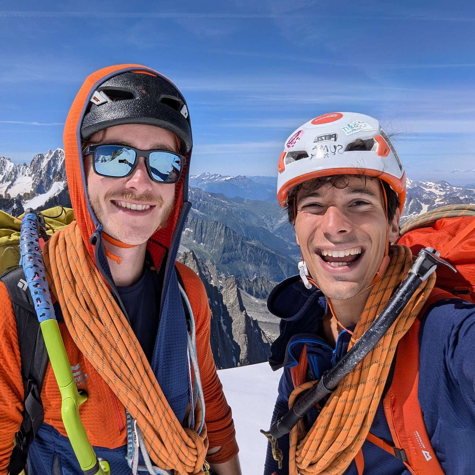 Image of Climbing in the Alps