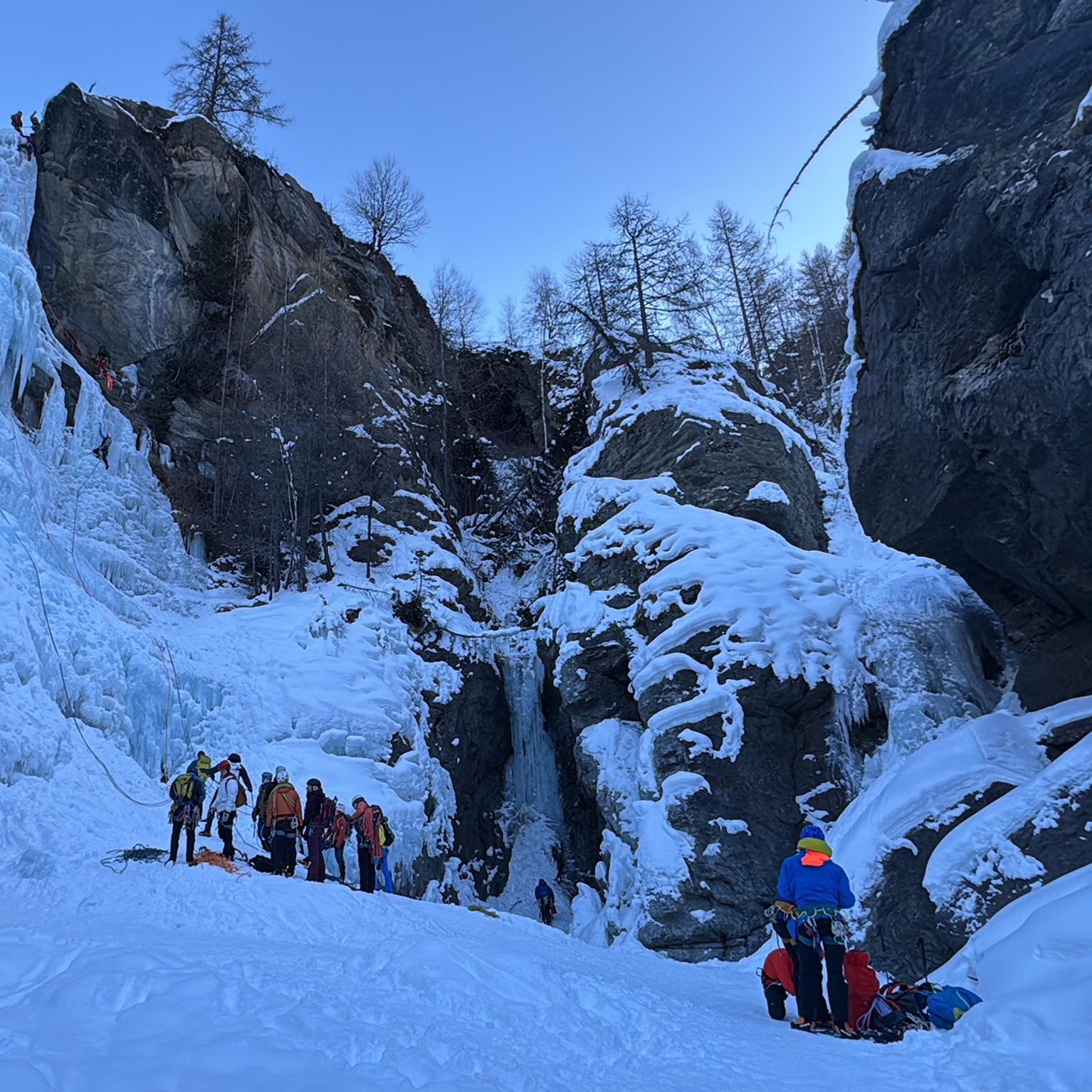 Image of Ice Climbing in Cogne, Italy