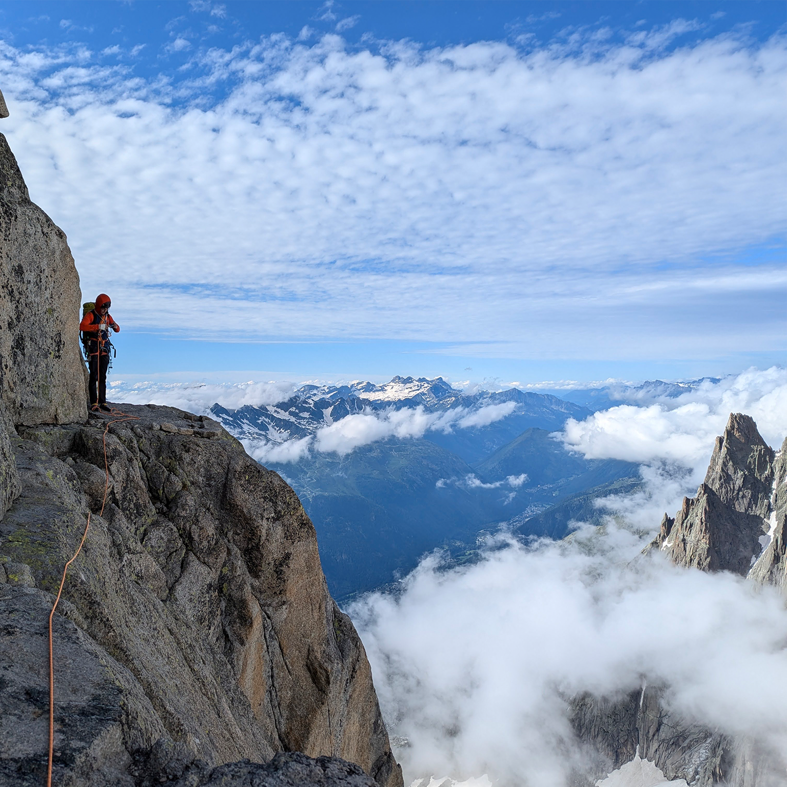Image of Climbing in the Alps