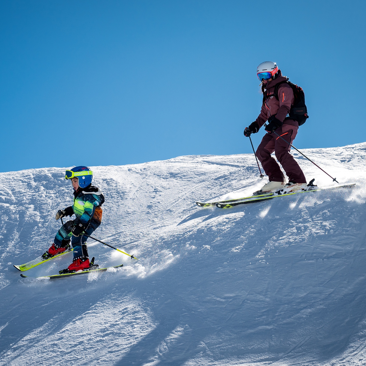 Image of Skiing with Young Children