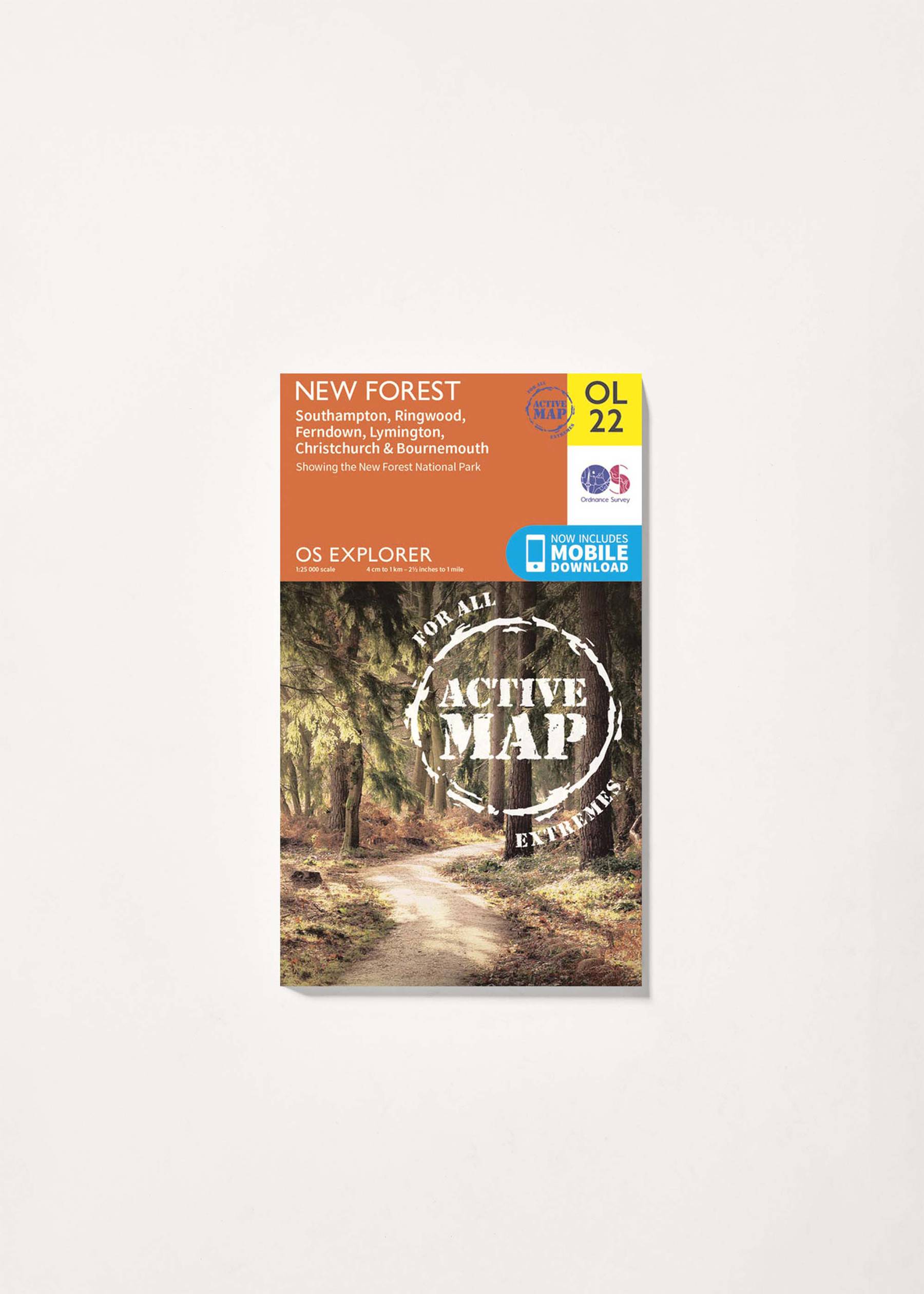 Image - 3 - New Forest - OS Explorer Active OL22 Map