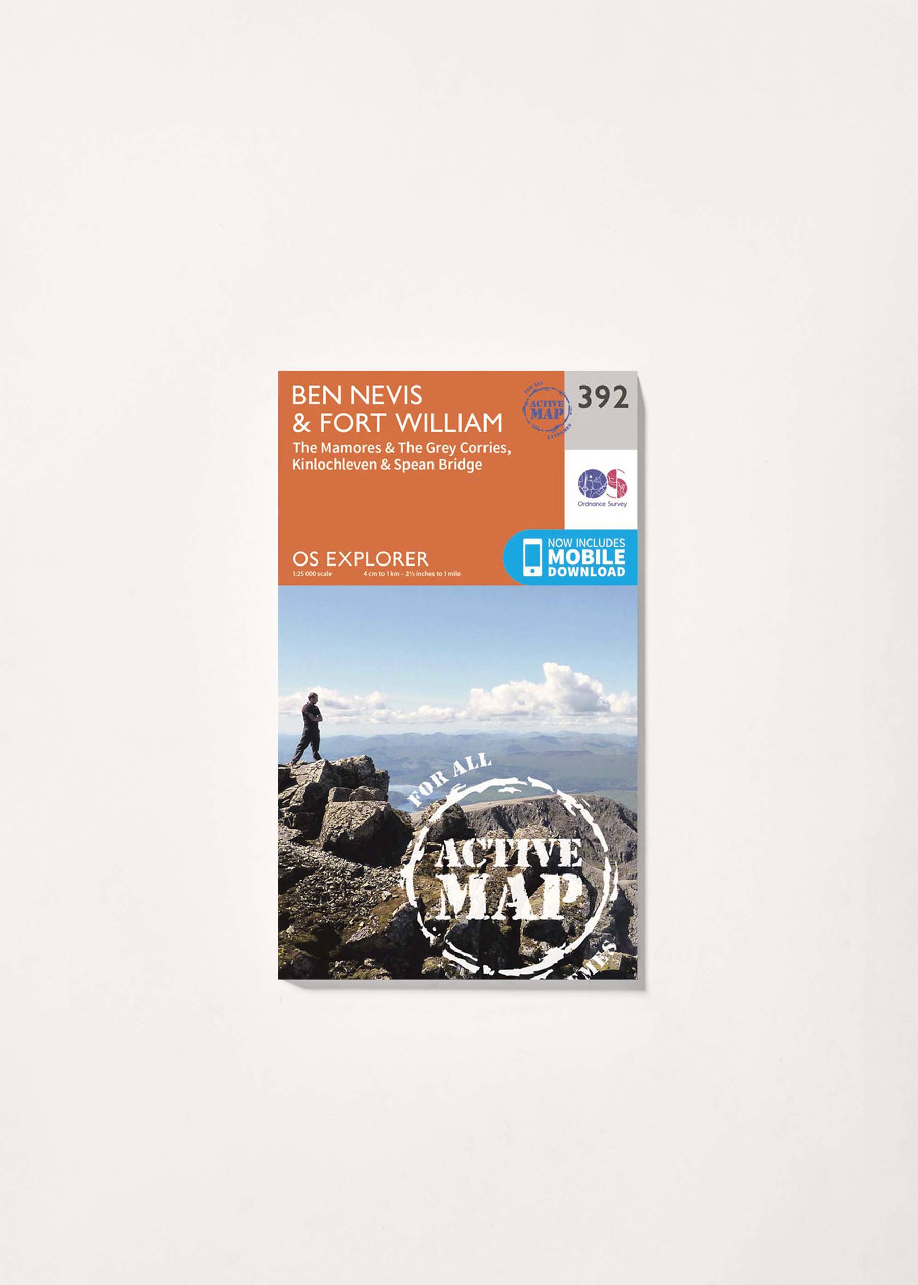 Image - 3 - Ben Nevis - OS Explorer Active 392 Map