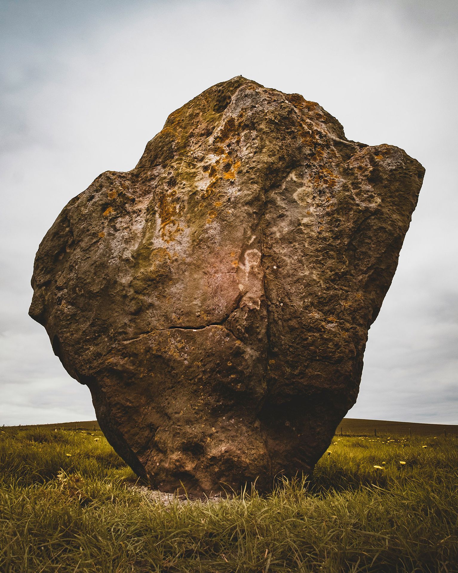 The Monolith at Avebury standing stones