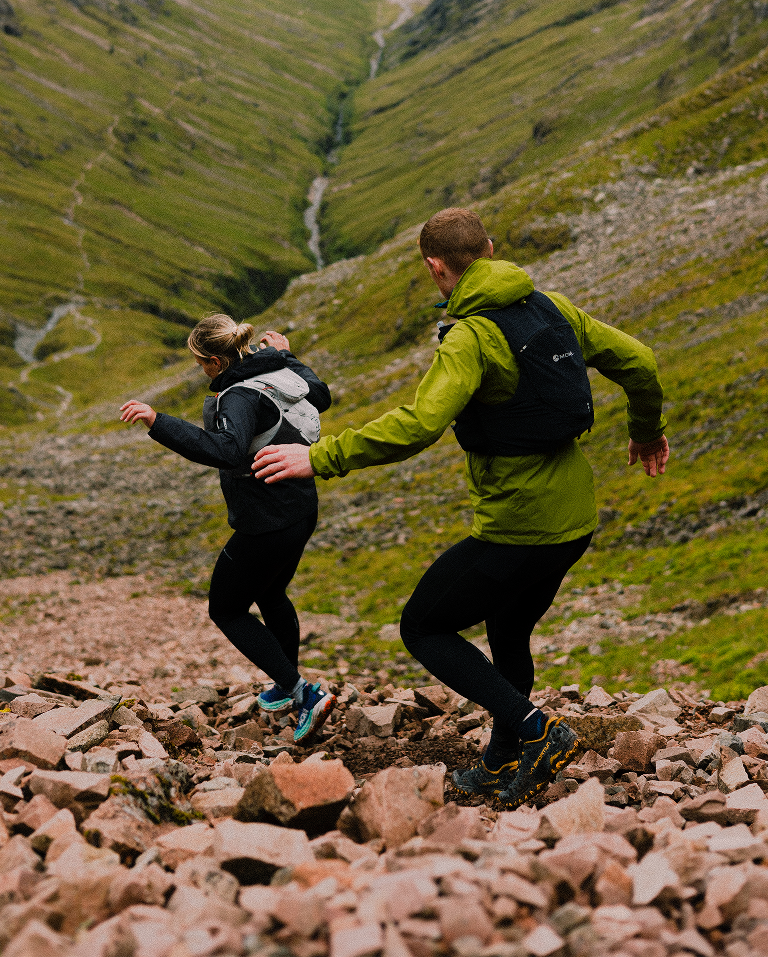 Hit the trails with the latest running shoes and equipment