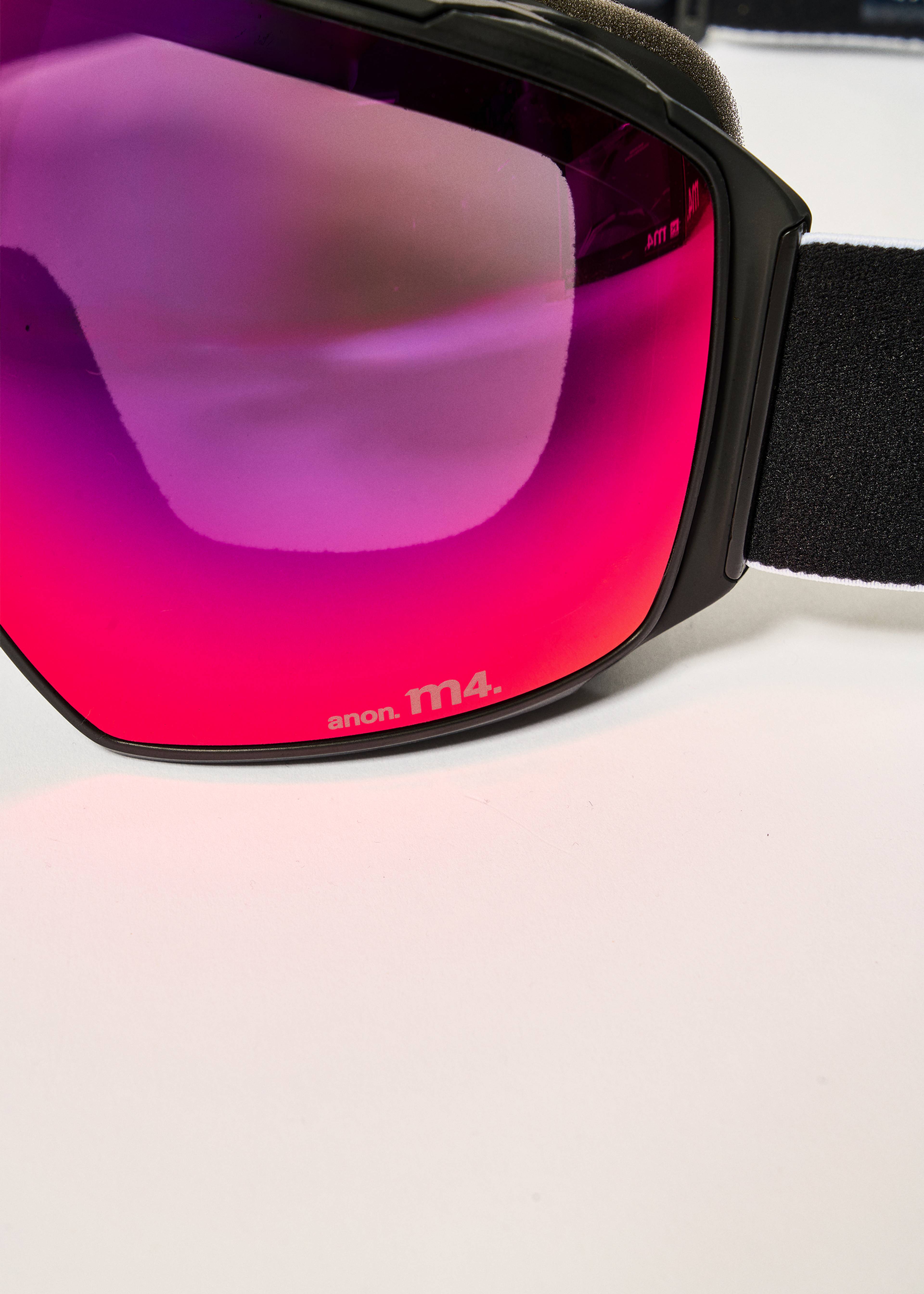 スキー・スノーボードアクセサリー anon. m4 TORIC CLOUDY PINK Anon M4 Perceive Goggle Lens (Toric) | Goggle Lenses | Anon Optics