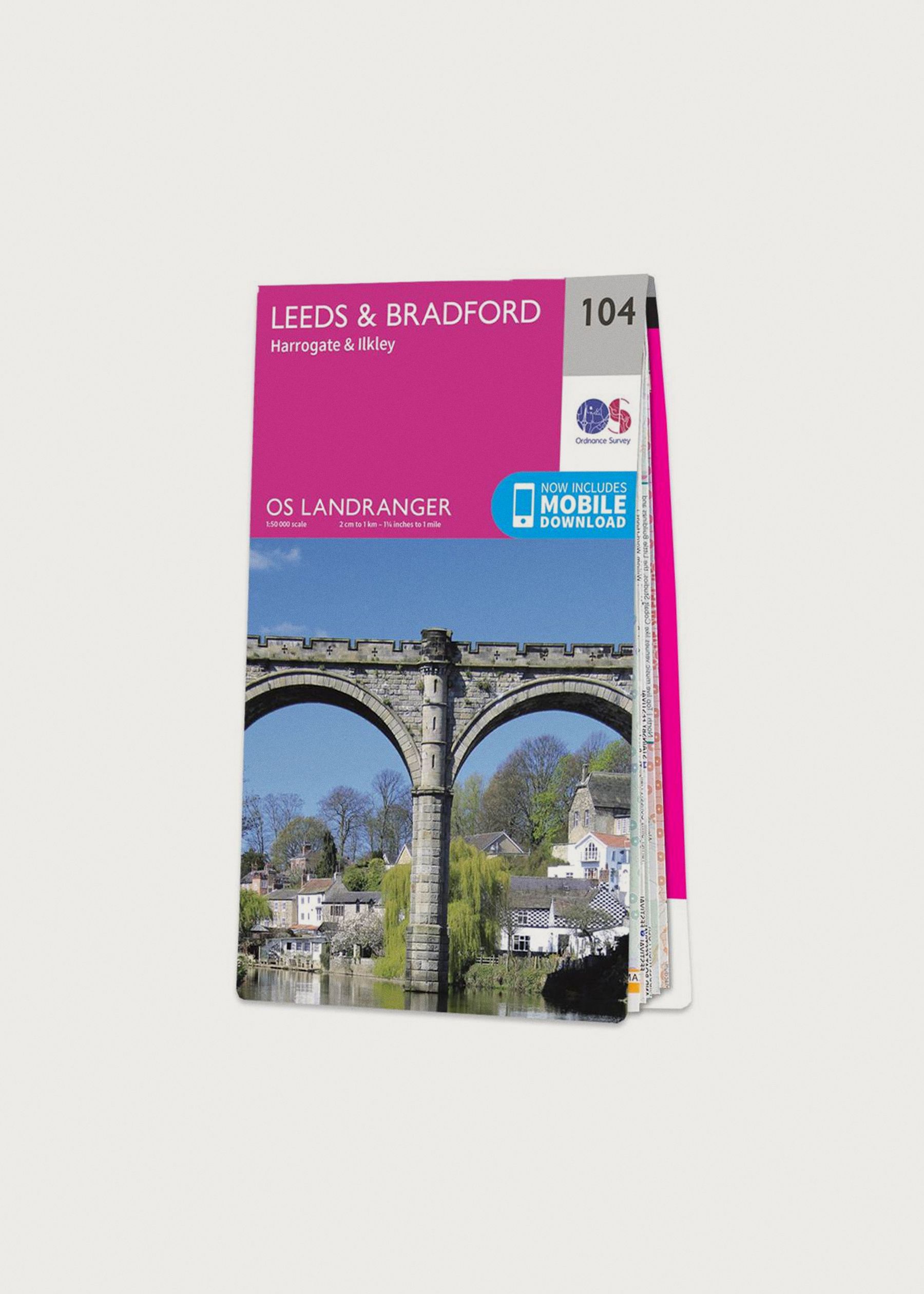 Image - 1 - Leeds, Bradford, Harrogate & Ilkley - Landranger 104 Map