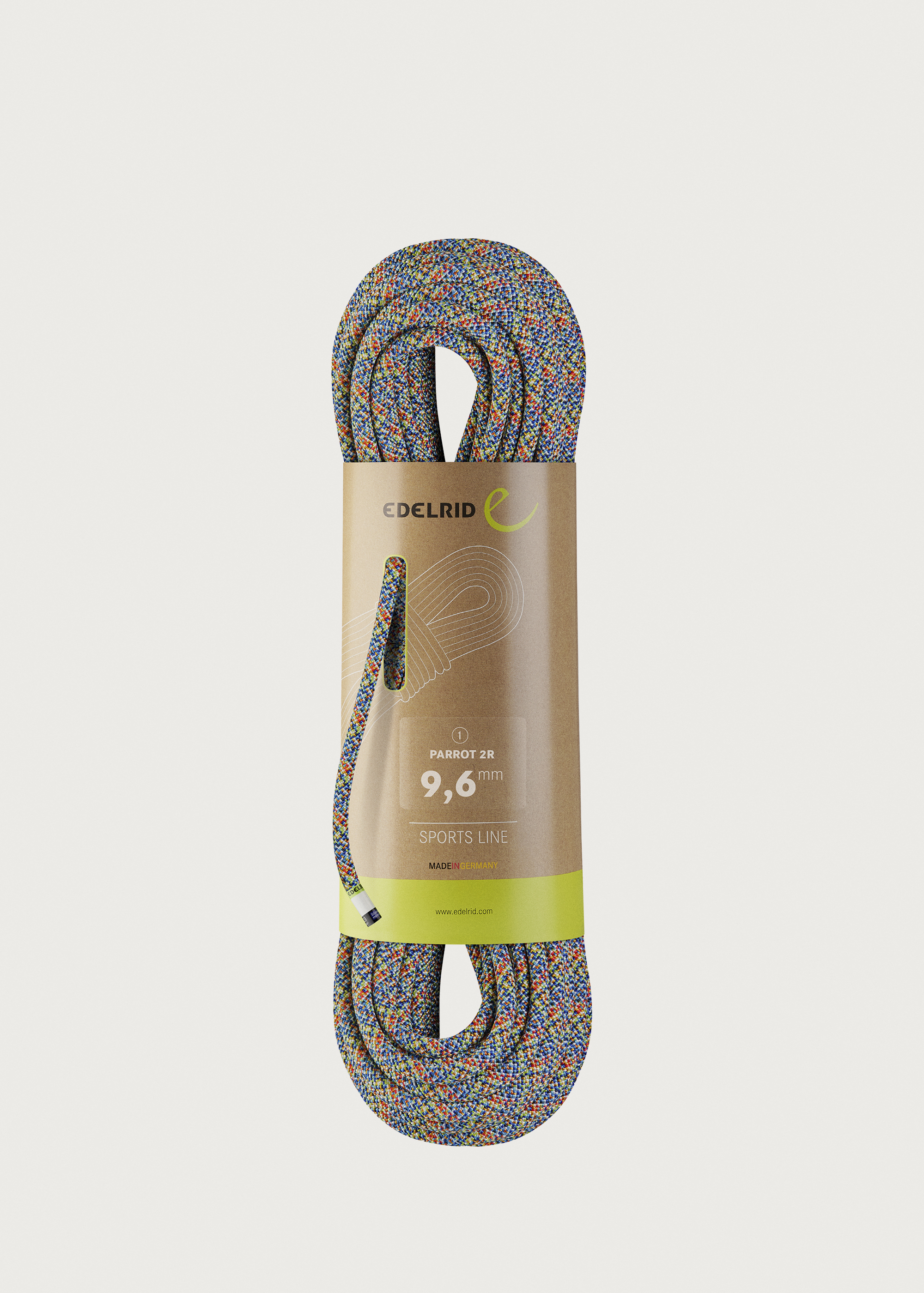 Edelrip Rope Edelrid Parrot 2R 9.6mm x 50m Rope