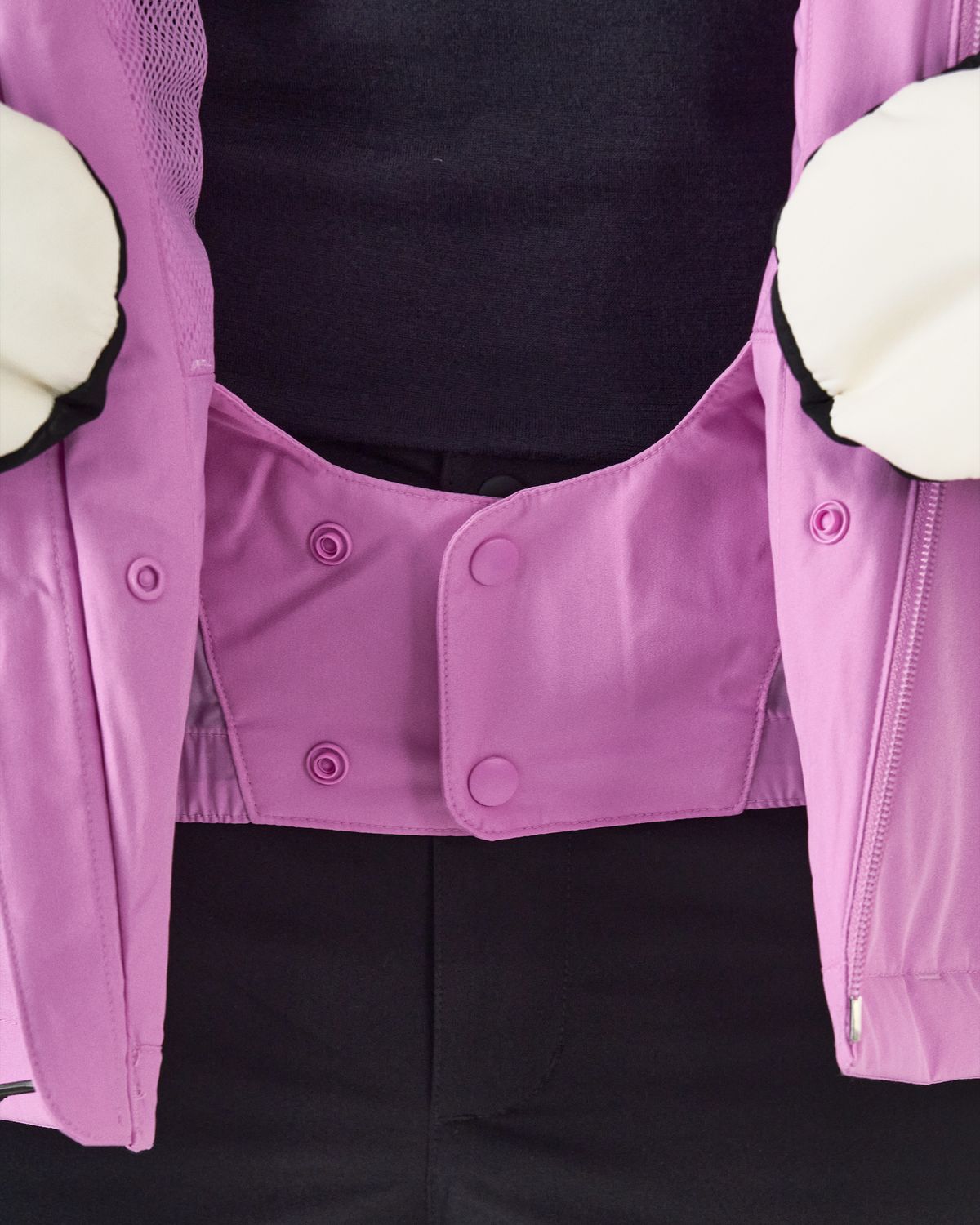 Underarm Venting Zips