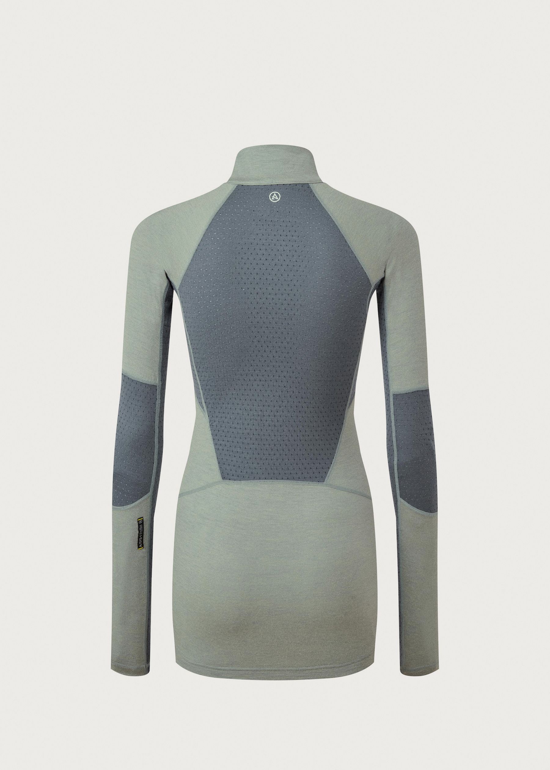Image - 2 - Darkhorse 185 Zoned Merino Long Sleeve Zip Neck