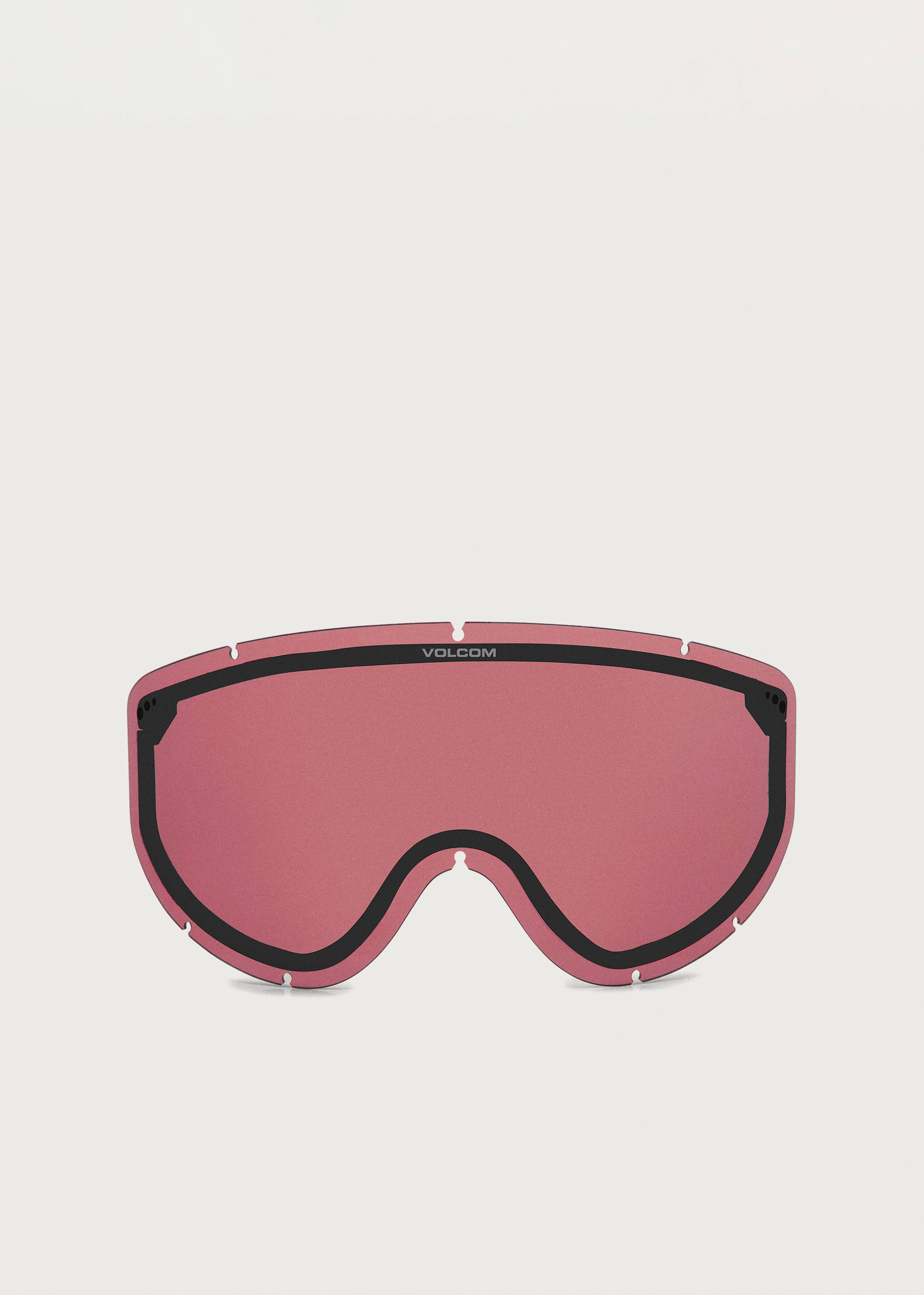 Volcom Footprints Op Art / Gold Chrome Goggles