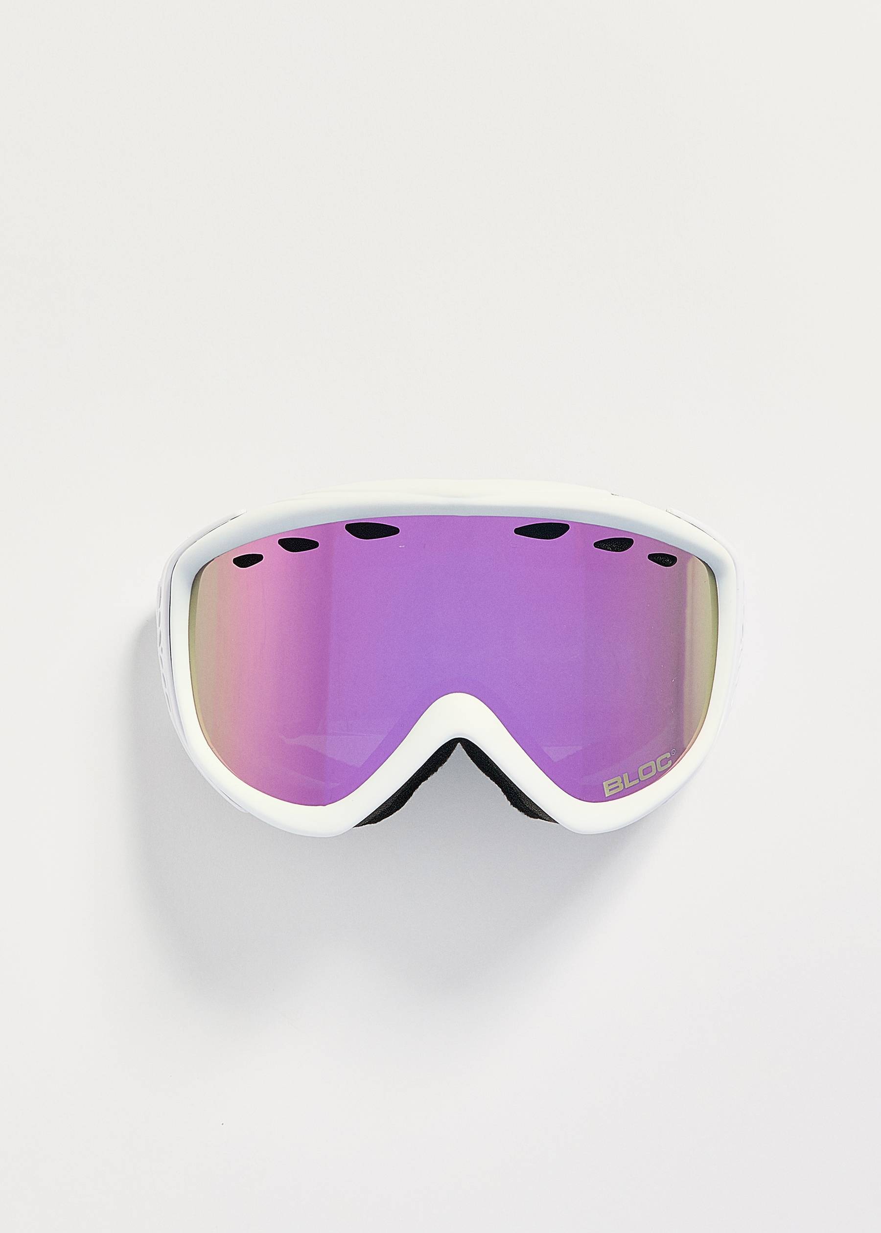 Image - 2 - Mars Matte White / Pink Mirror Goggles