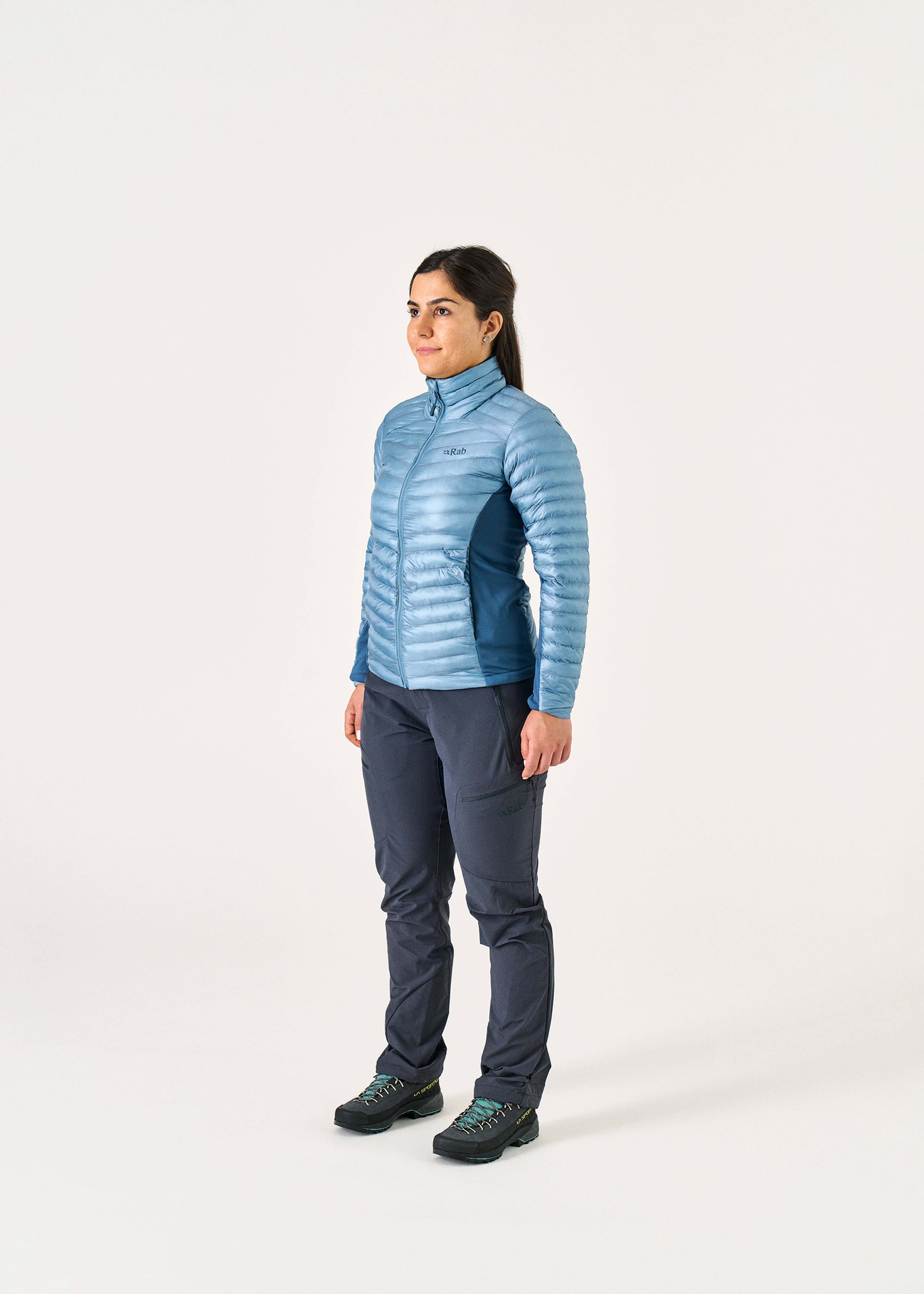 RAB CIRRUS FLEX 2.0 HOODY WMNS DEEP INK - Plumón Senderismo