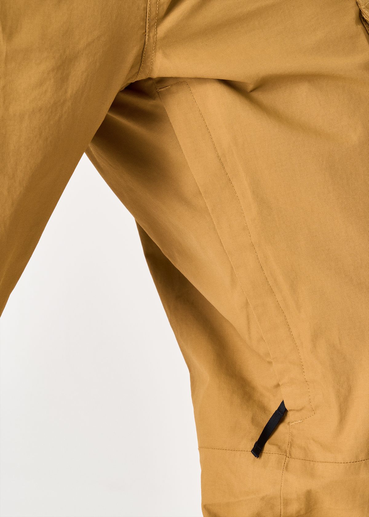 Inner thigh venting zips