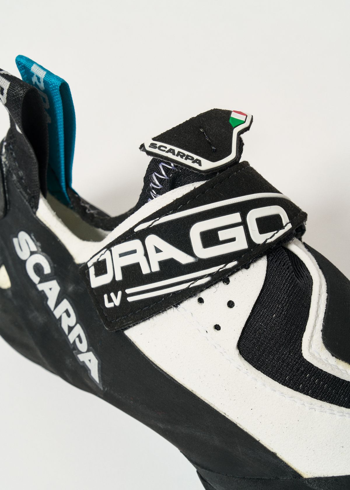 Velcro strap closure