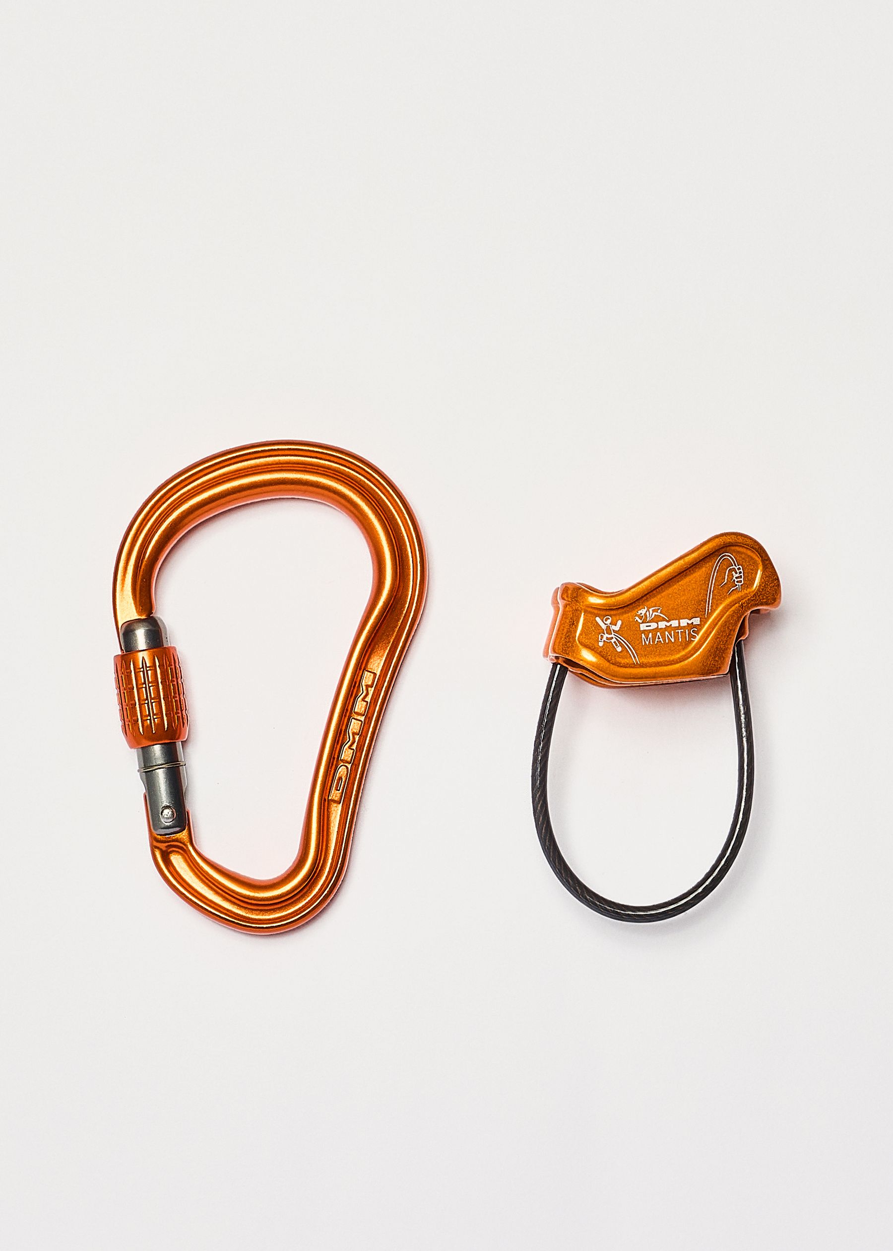 Image - 2 - Mantis Belay Device & Shadow HMS Screwgate Carabiner Set