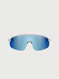 Forty2 Matte White / 8KO Silver Blue Sunglasses