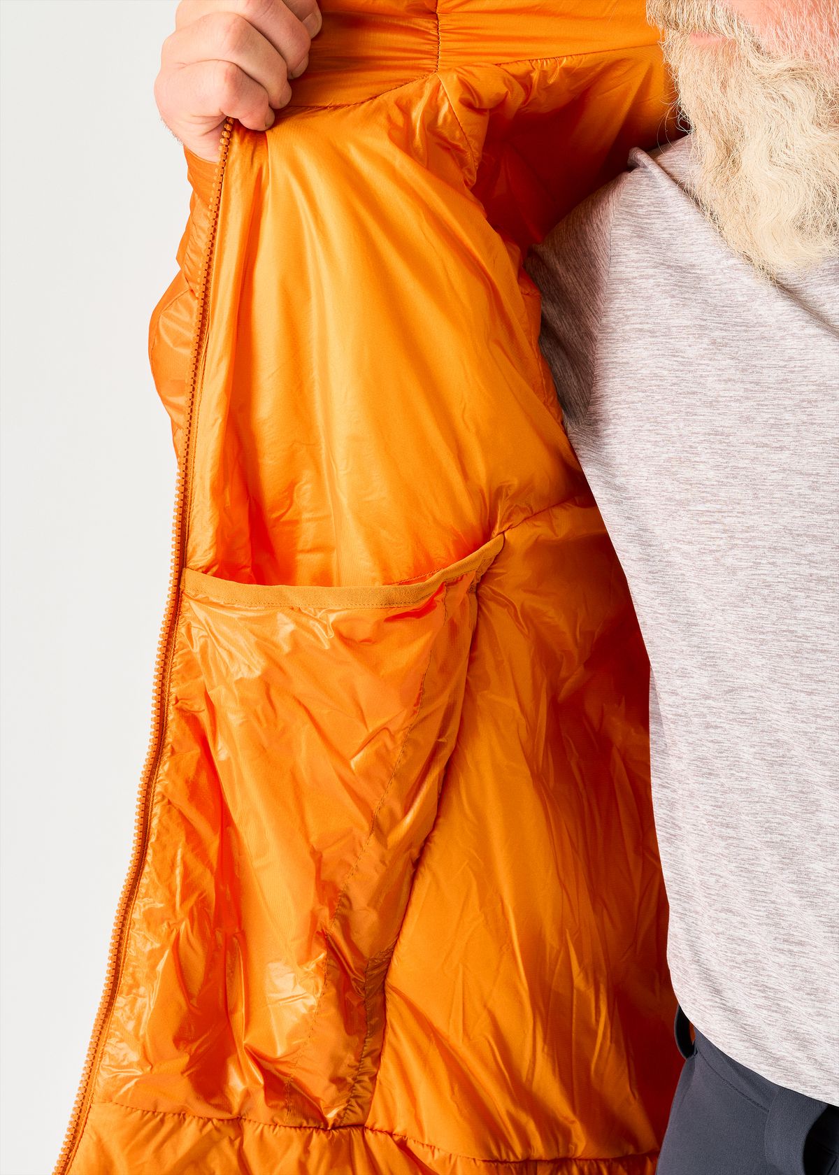 Internal drop pocket  