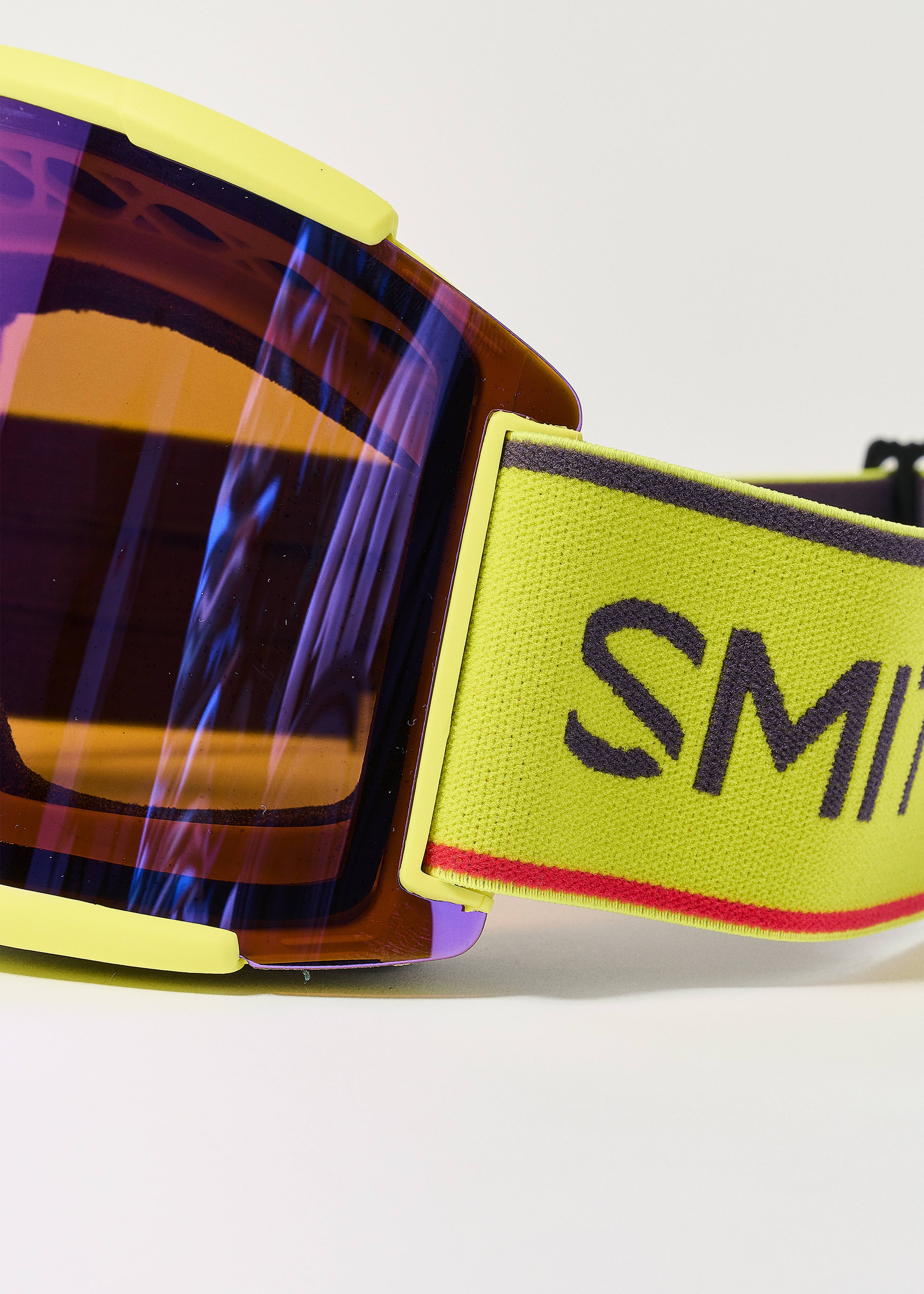 Smith Squad XL High Voltage / ChromaPop Everyday Violet Mirror Goggles