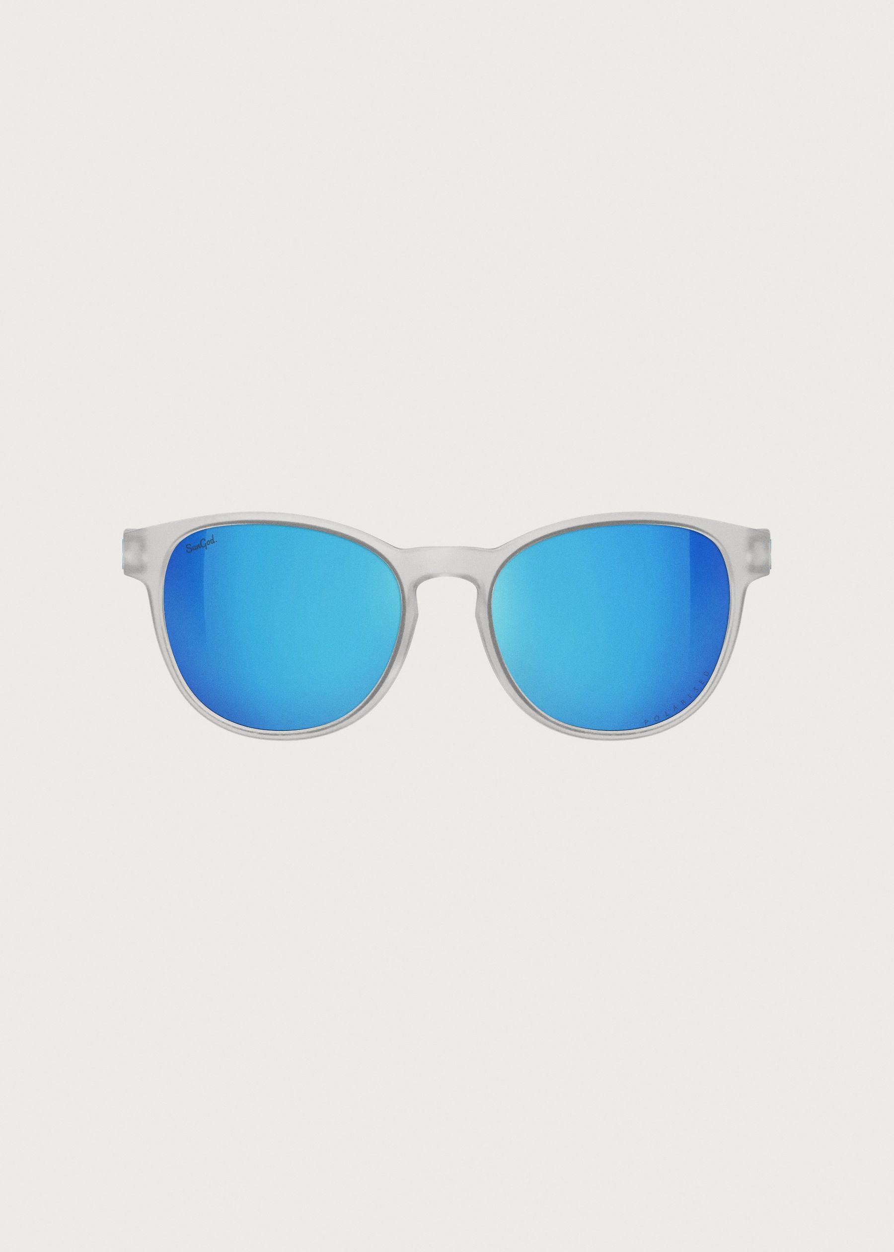 Image - 1 - Sierras Frosted Clear / 8KO Silver Blue Polarised Sunglasses