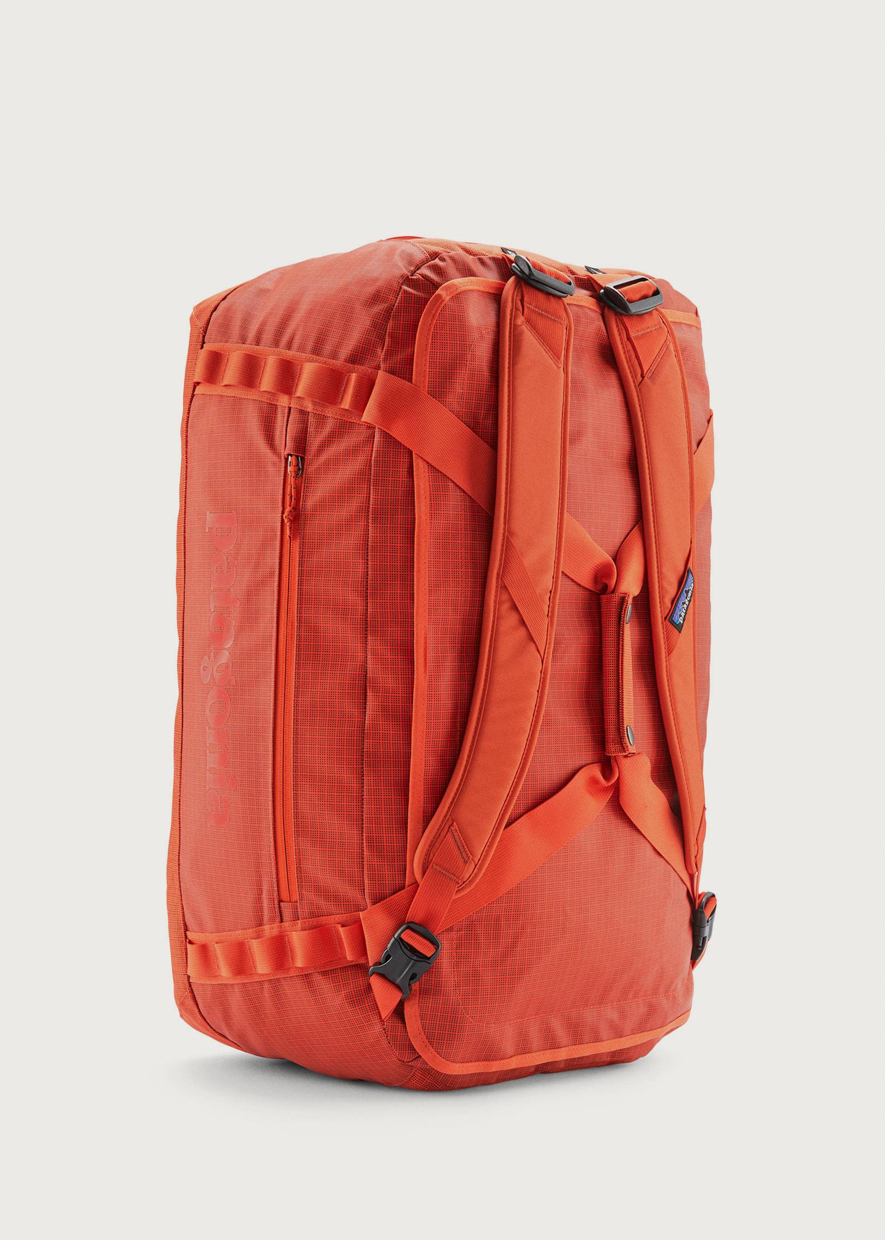 patagonia 55l black hole ember red Duffel 40L Bag, Unisex, Adult, Hot Ember, One Size Sports & Outdoors resistant 100% recycled polyester ripstop with a matte Patagonia Black Hole Duffel 55L