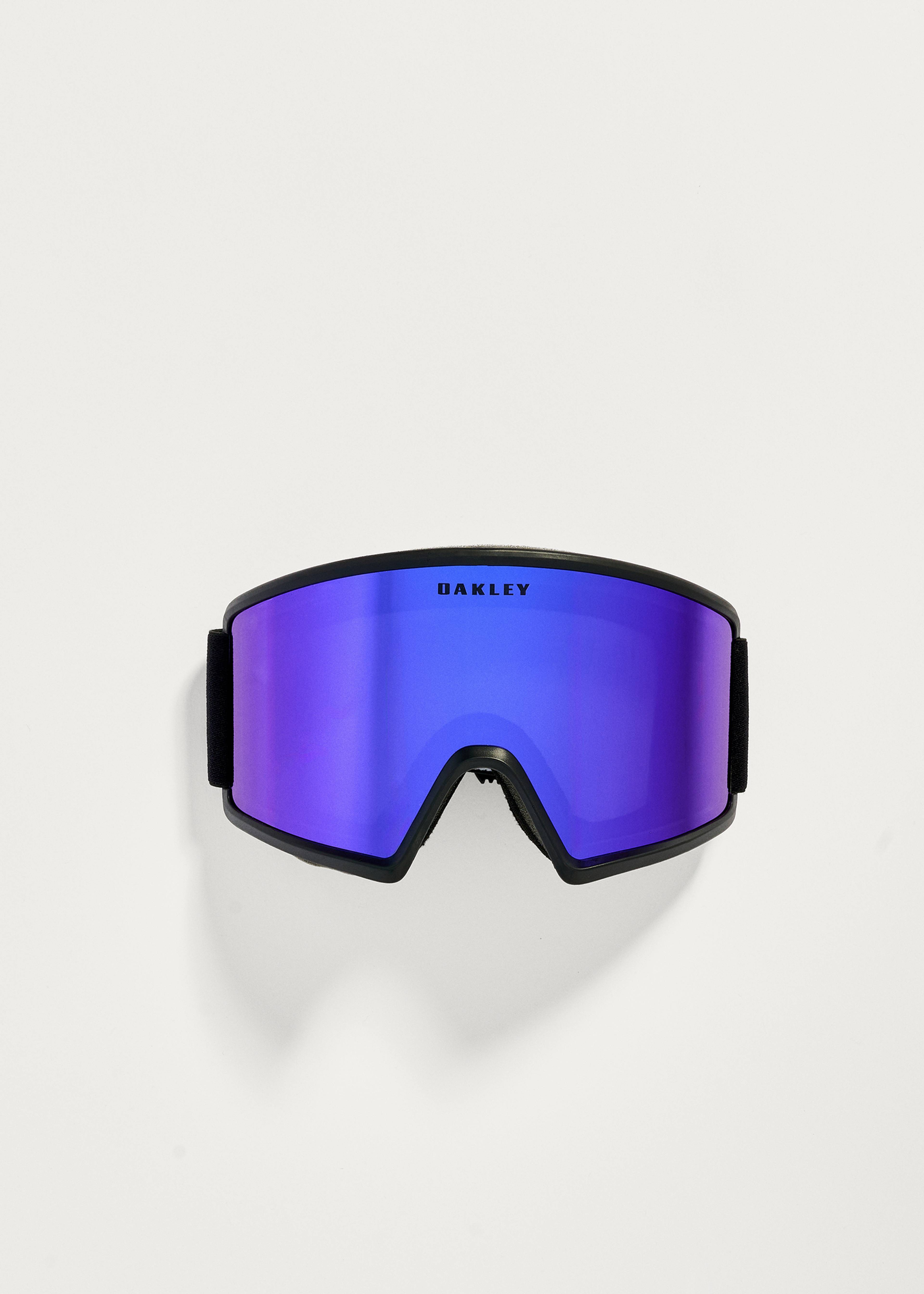 Oakley Target Line L Matte Black / Violet Iridium Goggles