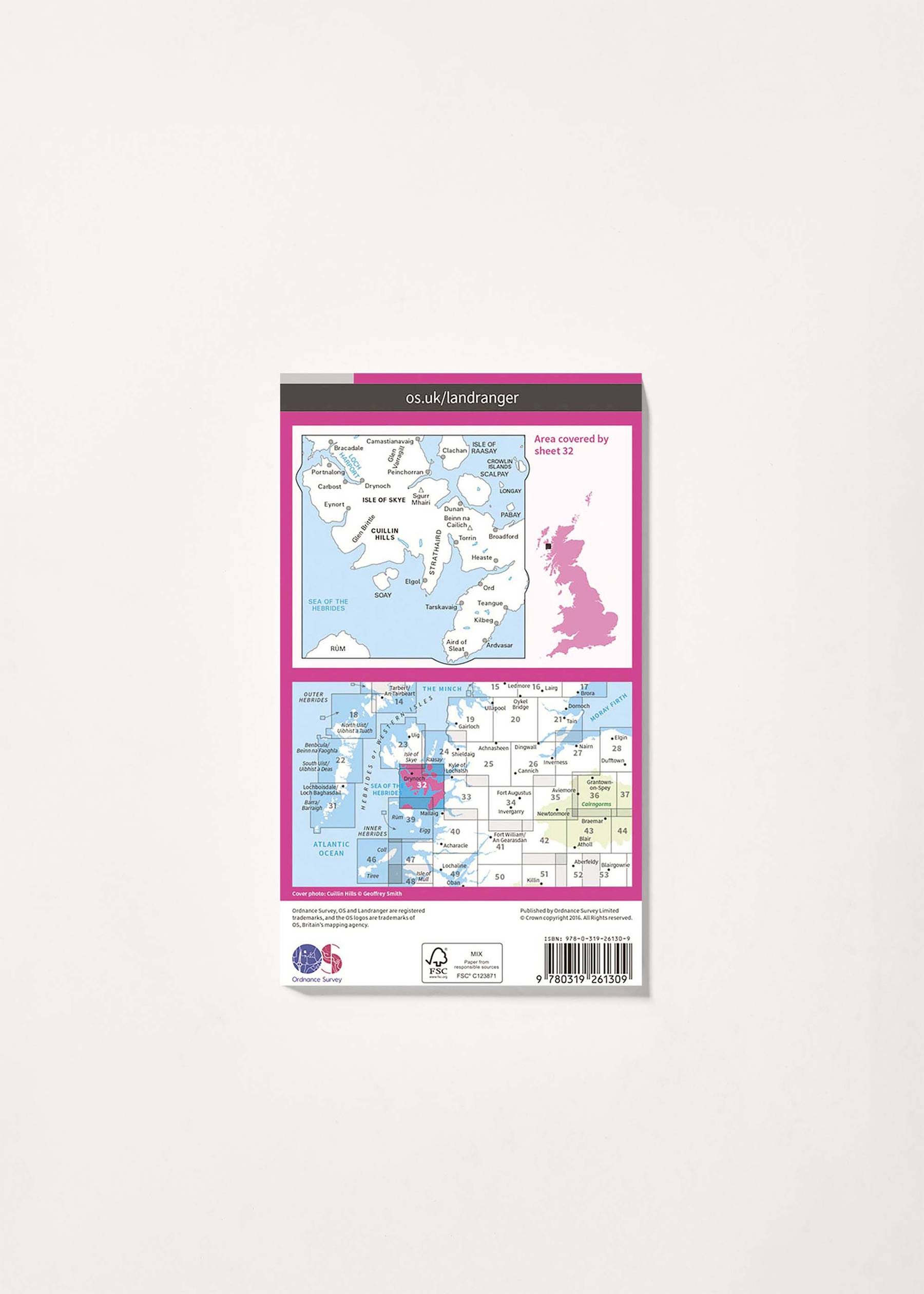 Image - 2 - South Skye & Cuillin Hills - Landranger 32 Map