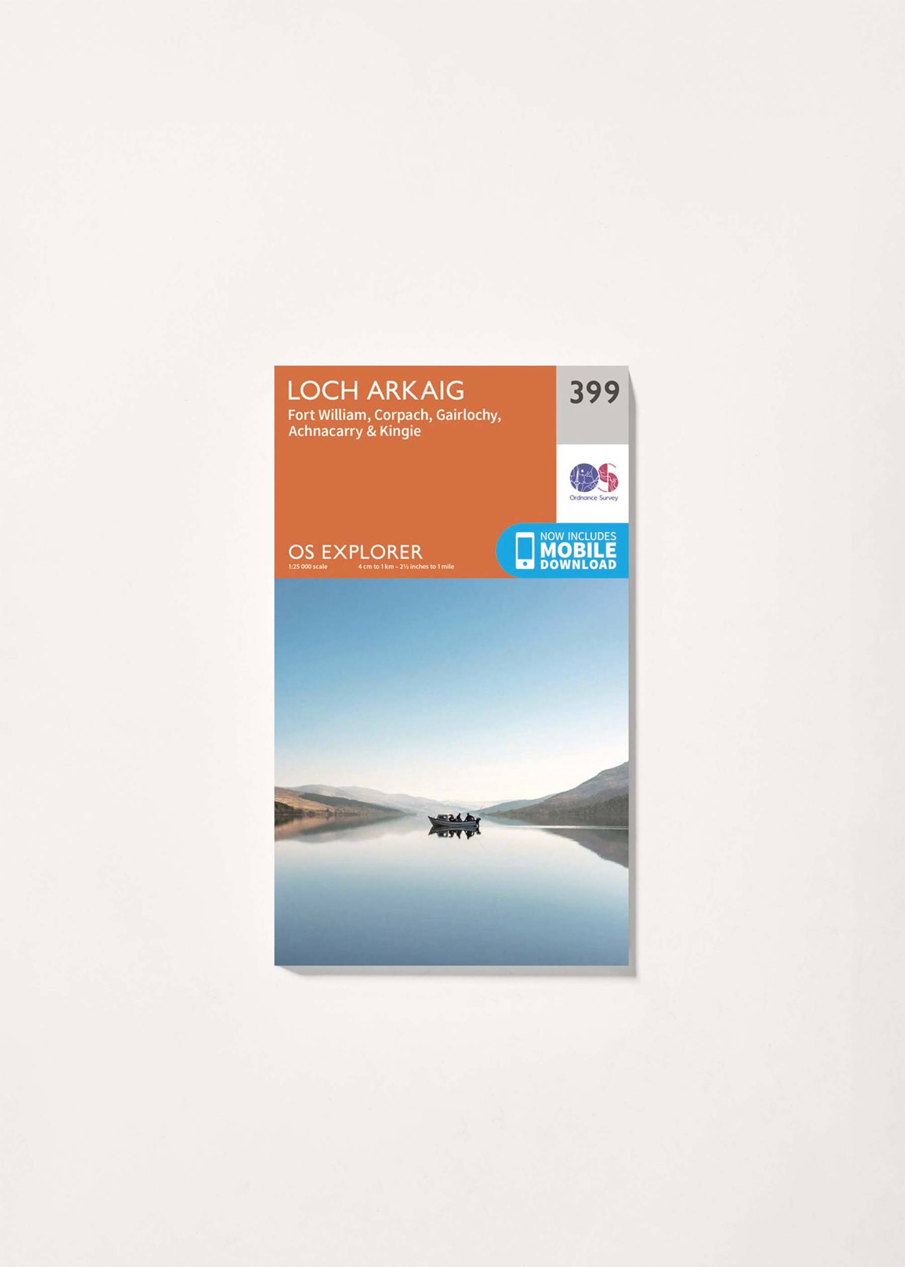 Image - 3 - Loch Arkaig - OS Explorer 399 Map