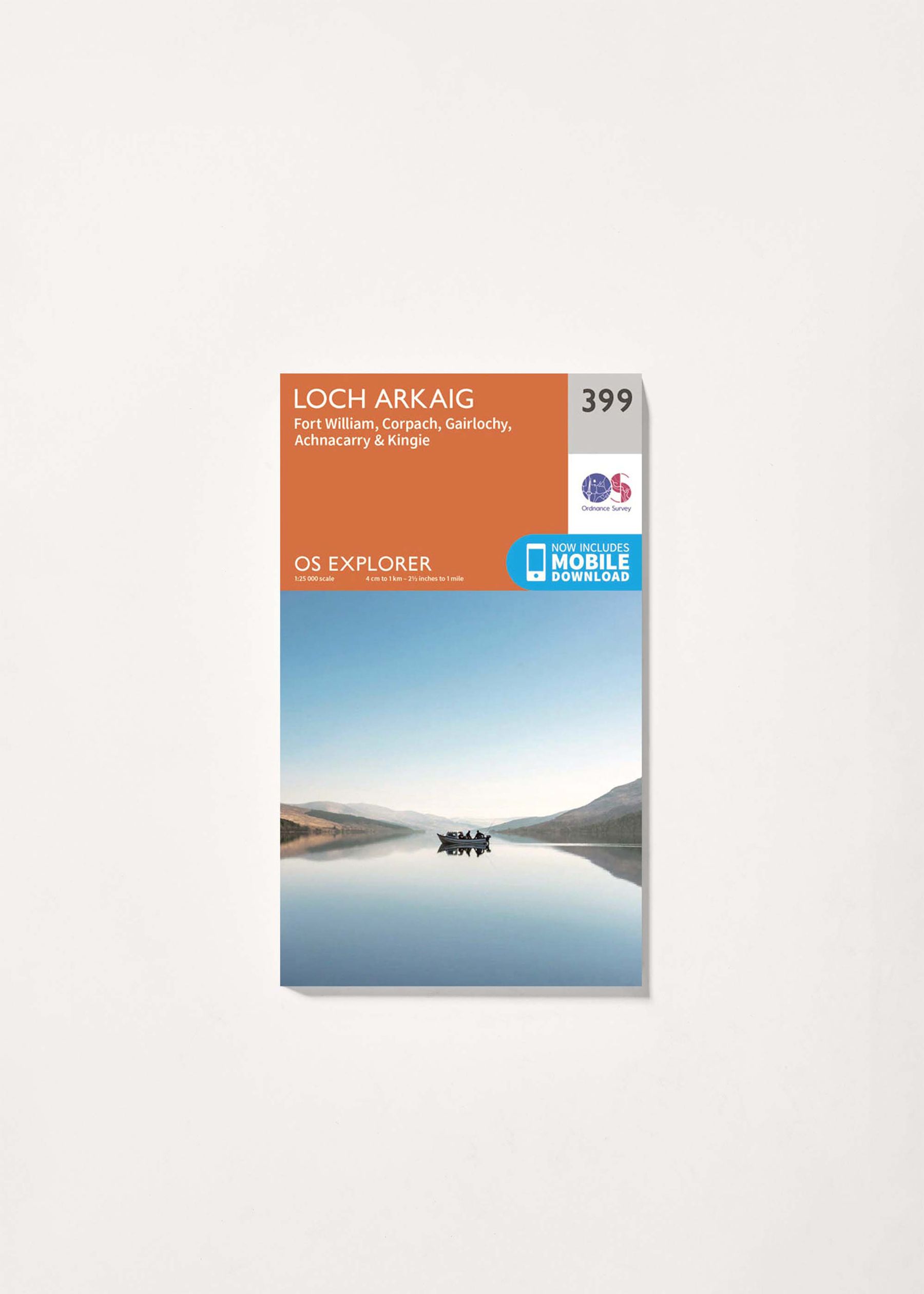 Image - 1 - Loch Arkaig - OS Explorer 399 Map