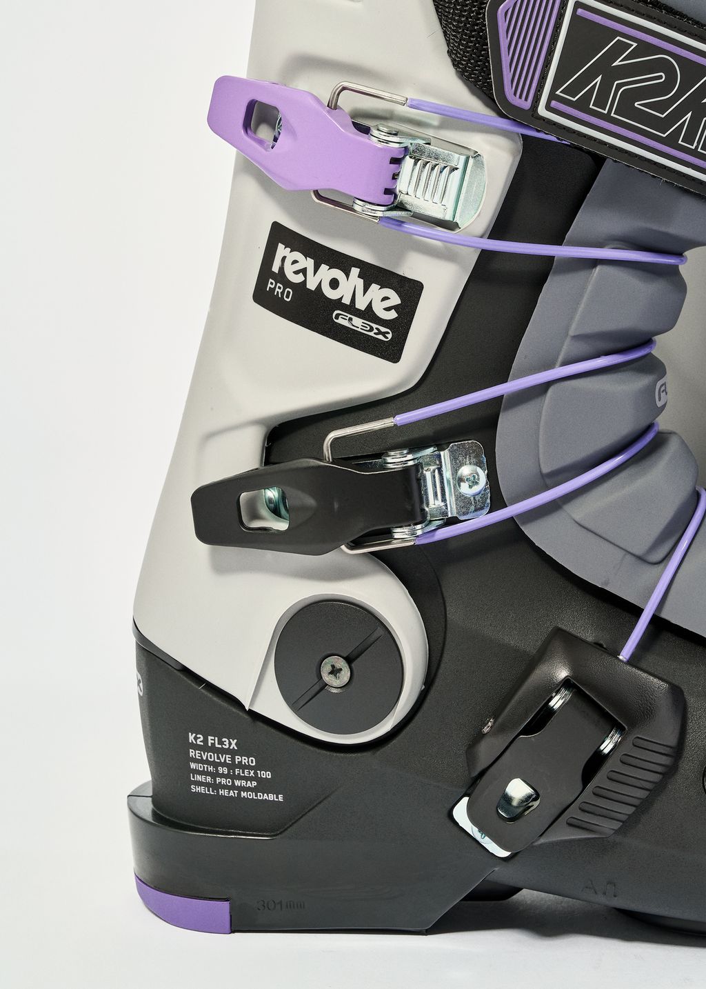 Pin Cross Country Ski Boots K2 FL3X Revolver Pro Ski Boots K2