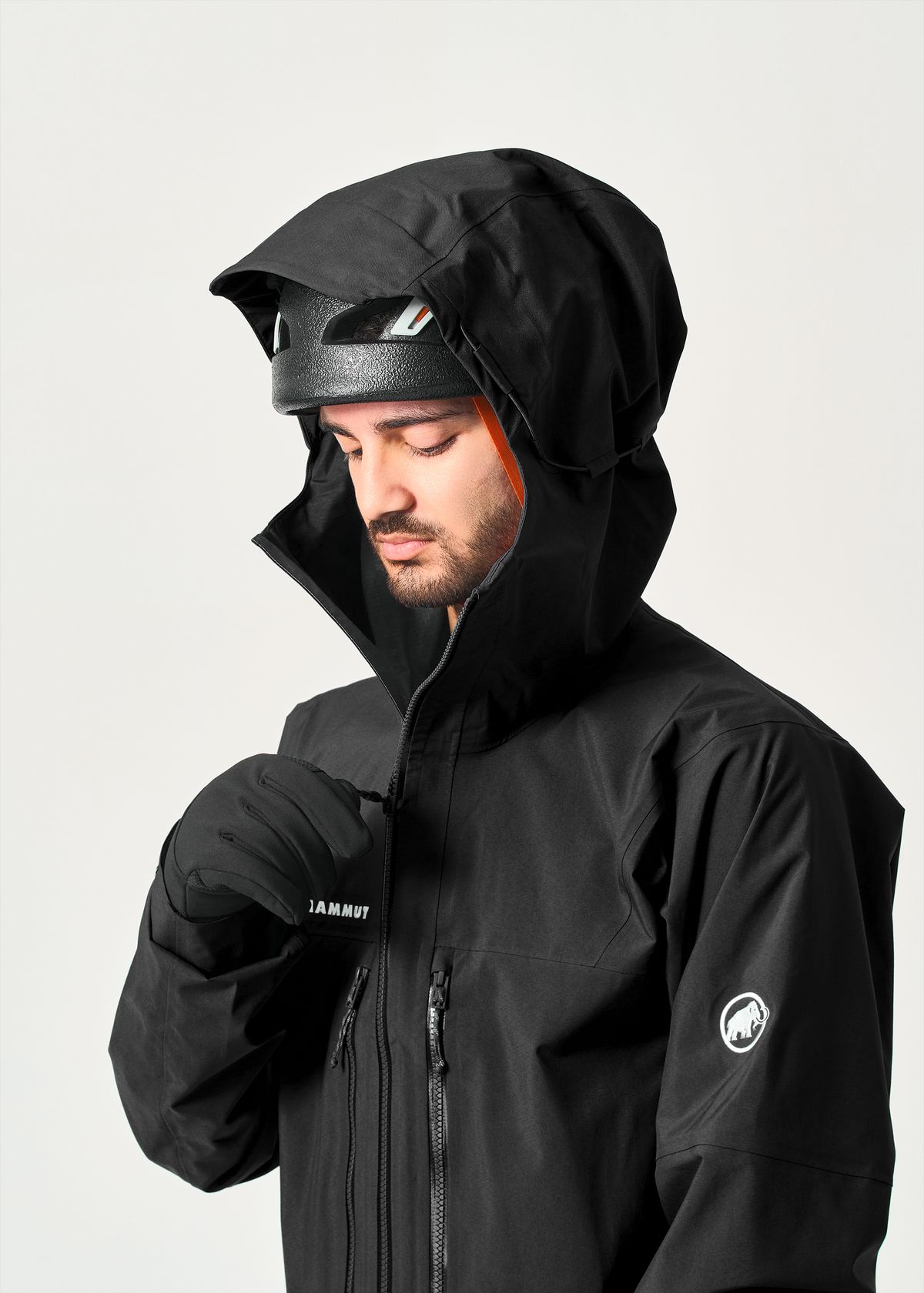 Helmet compatible hood