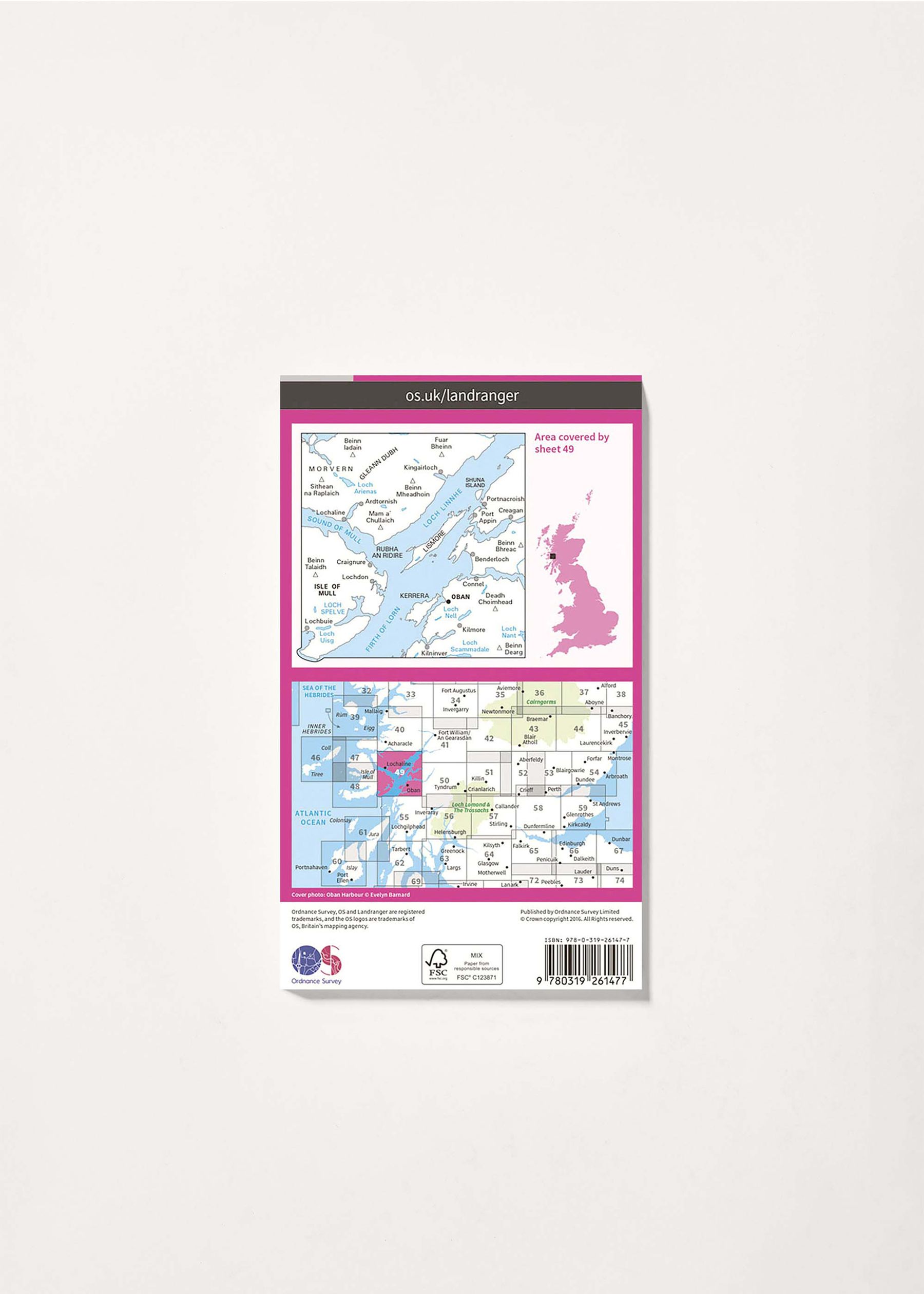 Image - 2 - Oban & East Mull - Landranger 49 Map