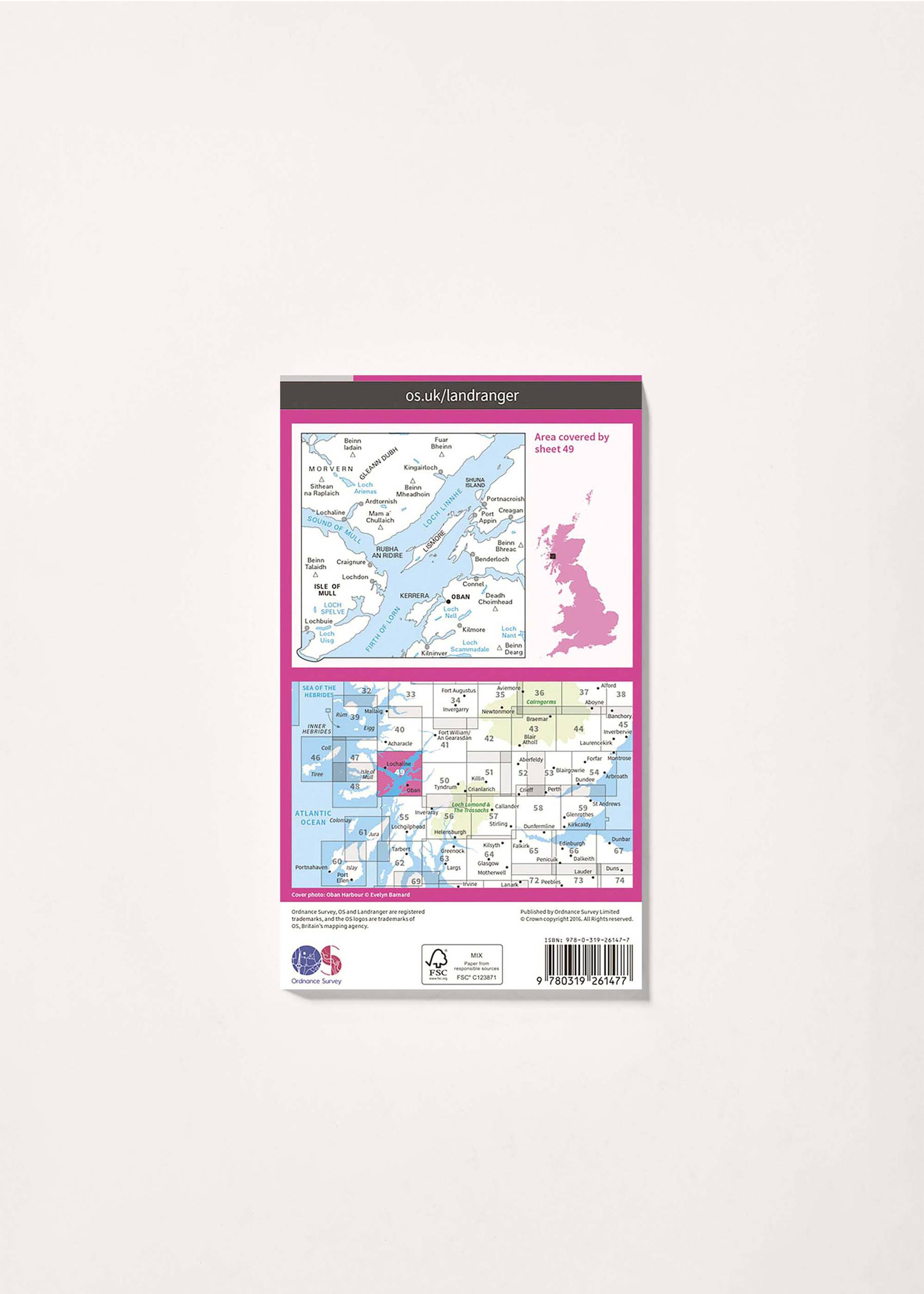 Image - 2 - Oban & East Mull - Landranger 49 Map