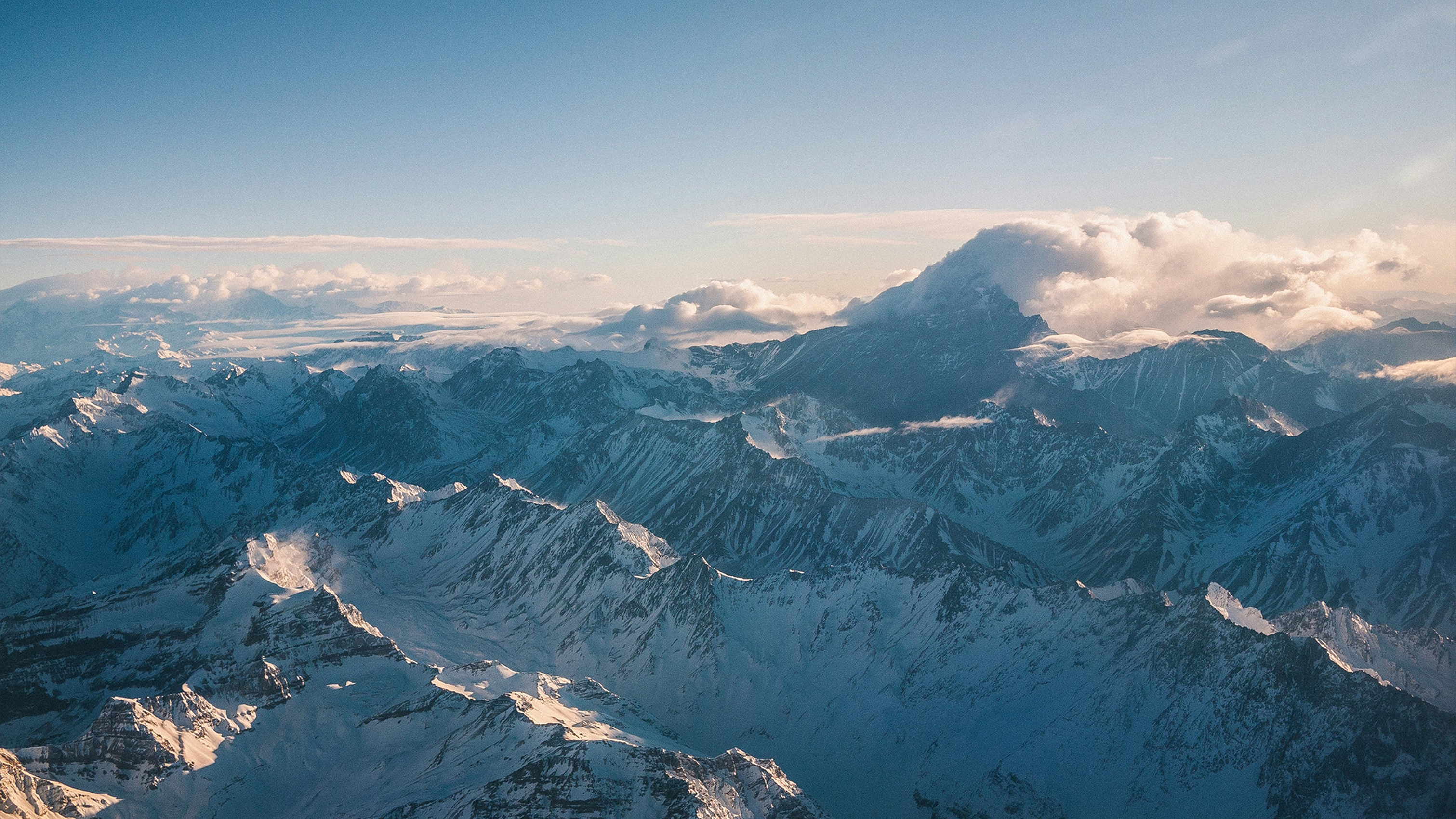 Aerial view of Aconcagua