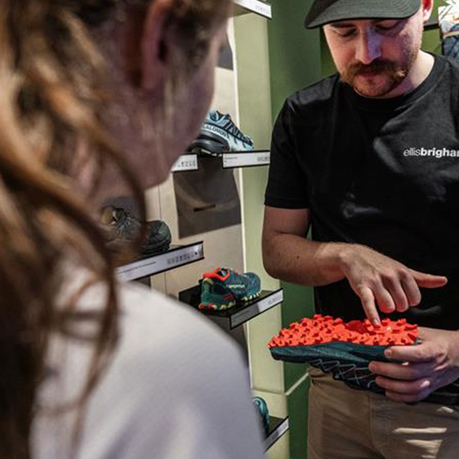 Image of Outdoor footwear fitting