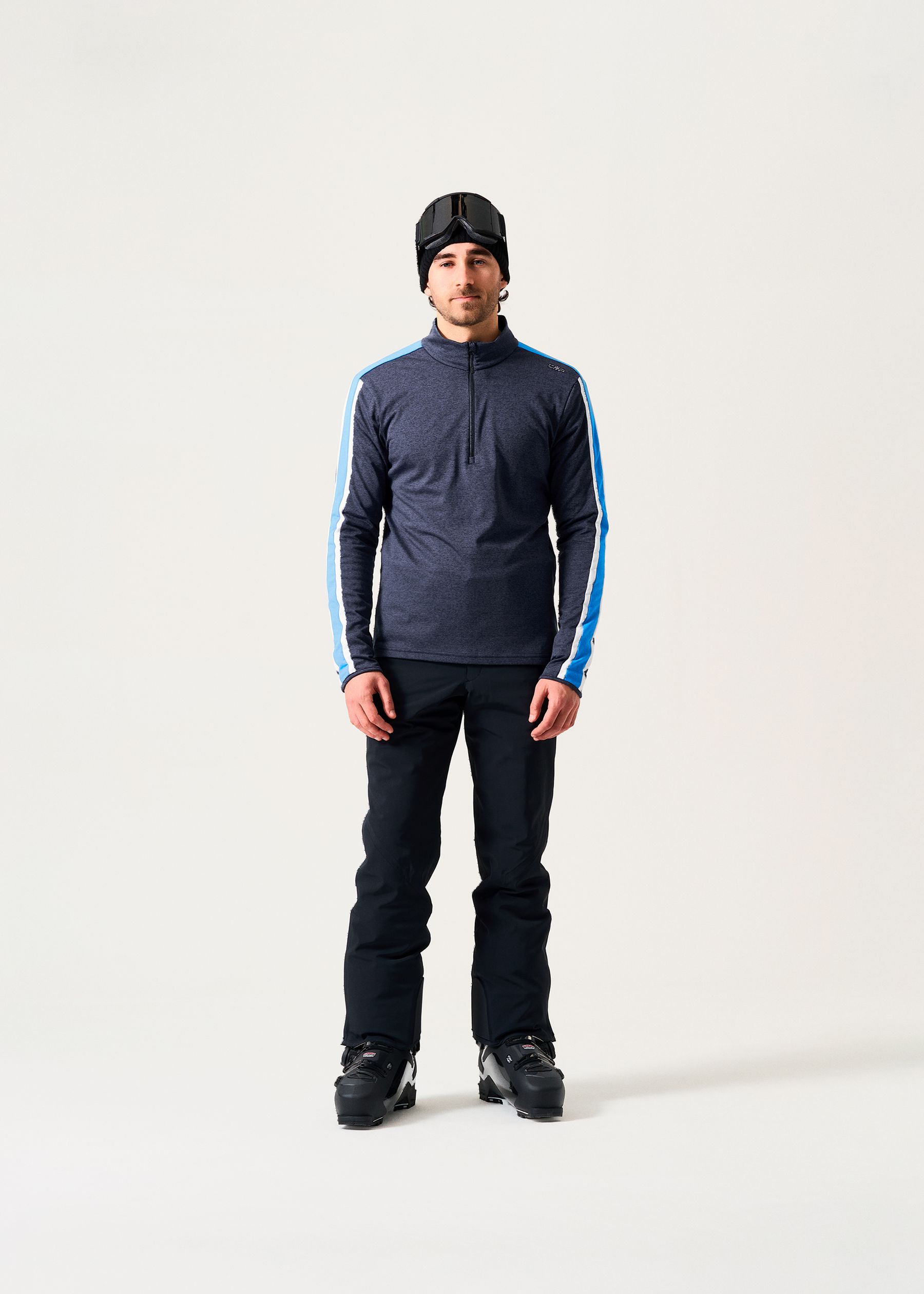 Image - 2 - Arm Stripe Zip Neck