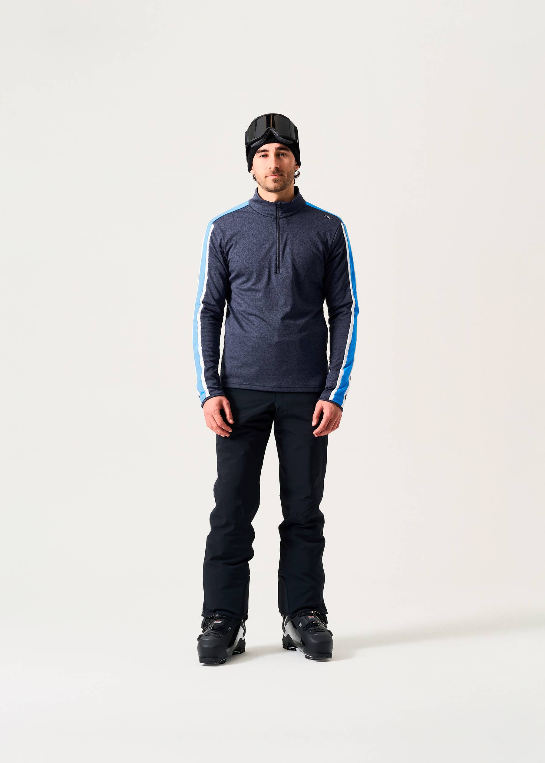 Image - 2 - Arm Stripe Zip Neck