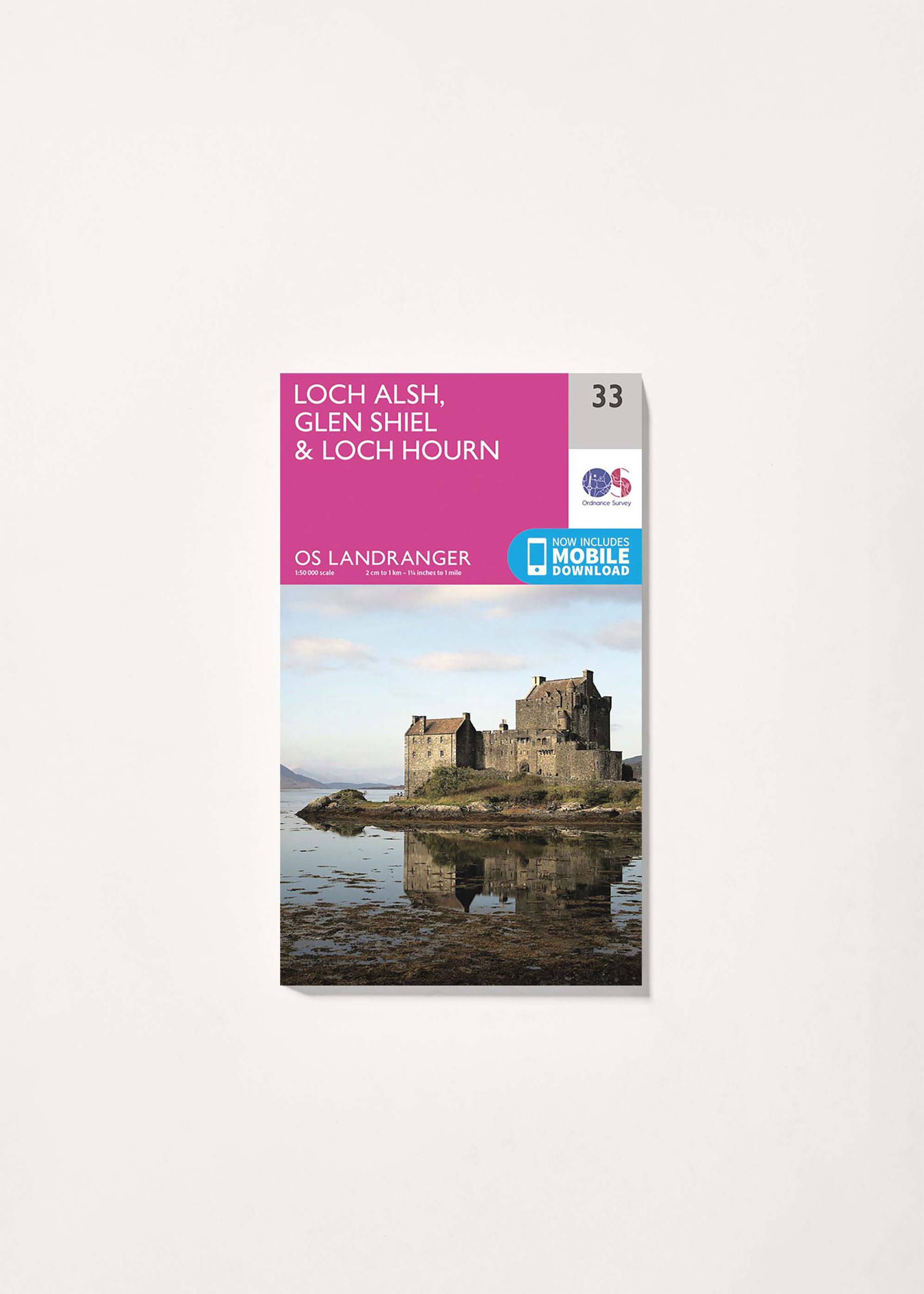 Image - 3 - Loch Alsh, Glen Shiel & Loch Hourn - Landranger 33 Map