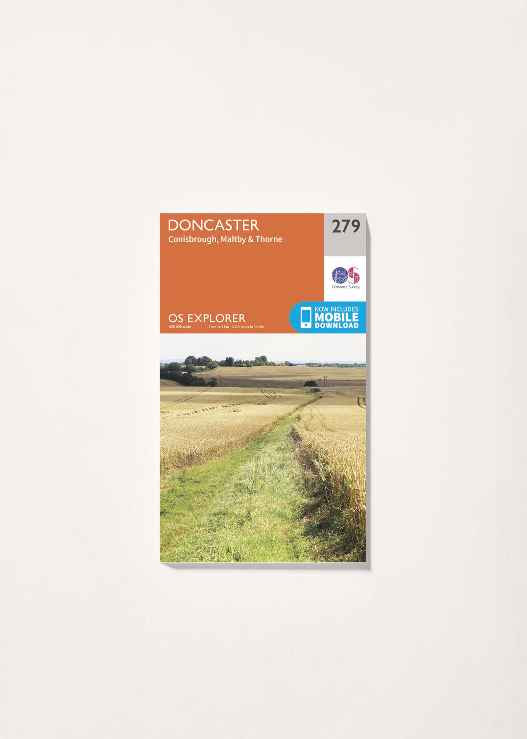 Image - 1 - Doncaster, Conisbrough, Maltby & Thorne - OS Explorer 279 Map