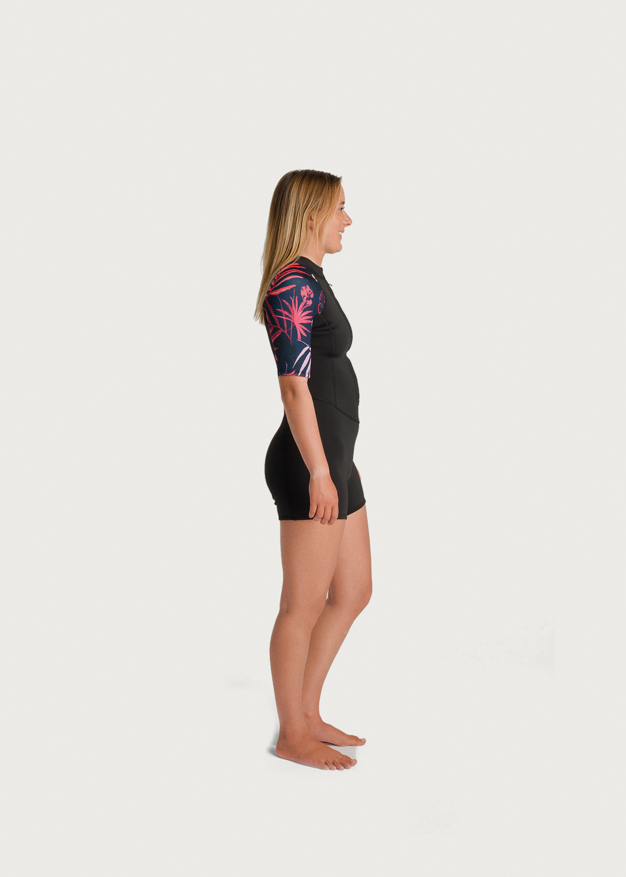 C-Skins NuWave Solace Lite 2:2 Front Zip Shorti