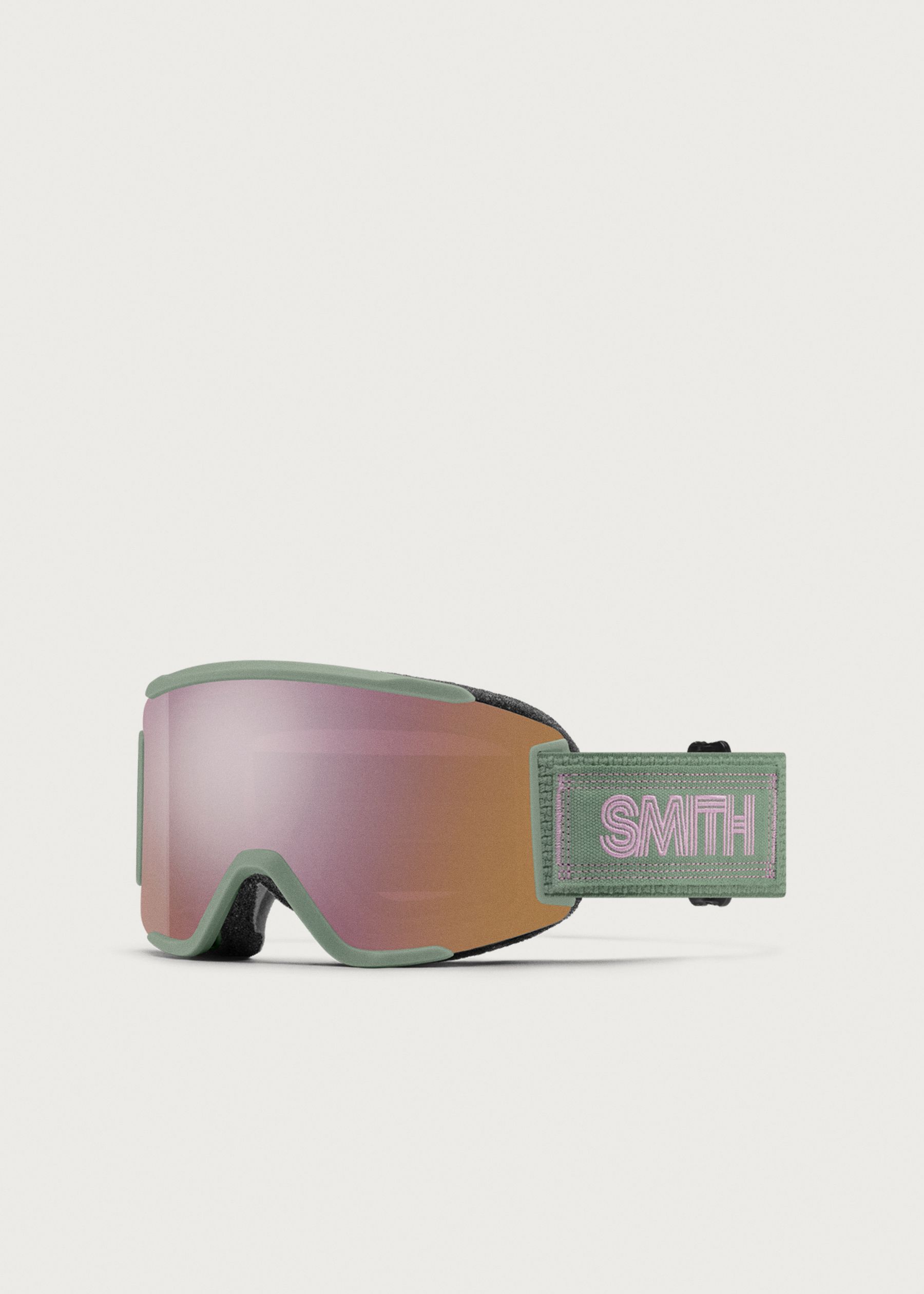 Image - 1 - Squad S Olive Warm Steel / ChromaPop Everyday Rose Gold Mirror Goggles