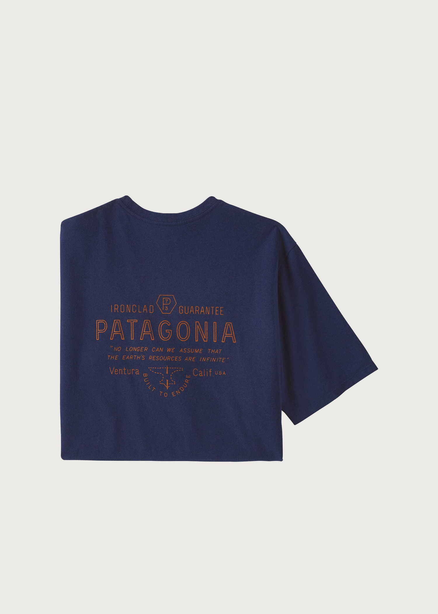 【patagonia】Men's Forge Mark Responsibili-Tee Patagonia Forge Mark Responsibili-Tee T-Shirt - Black | Flatspot
