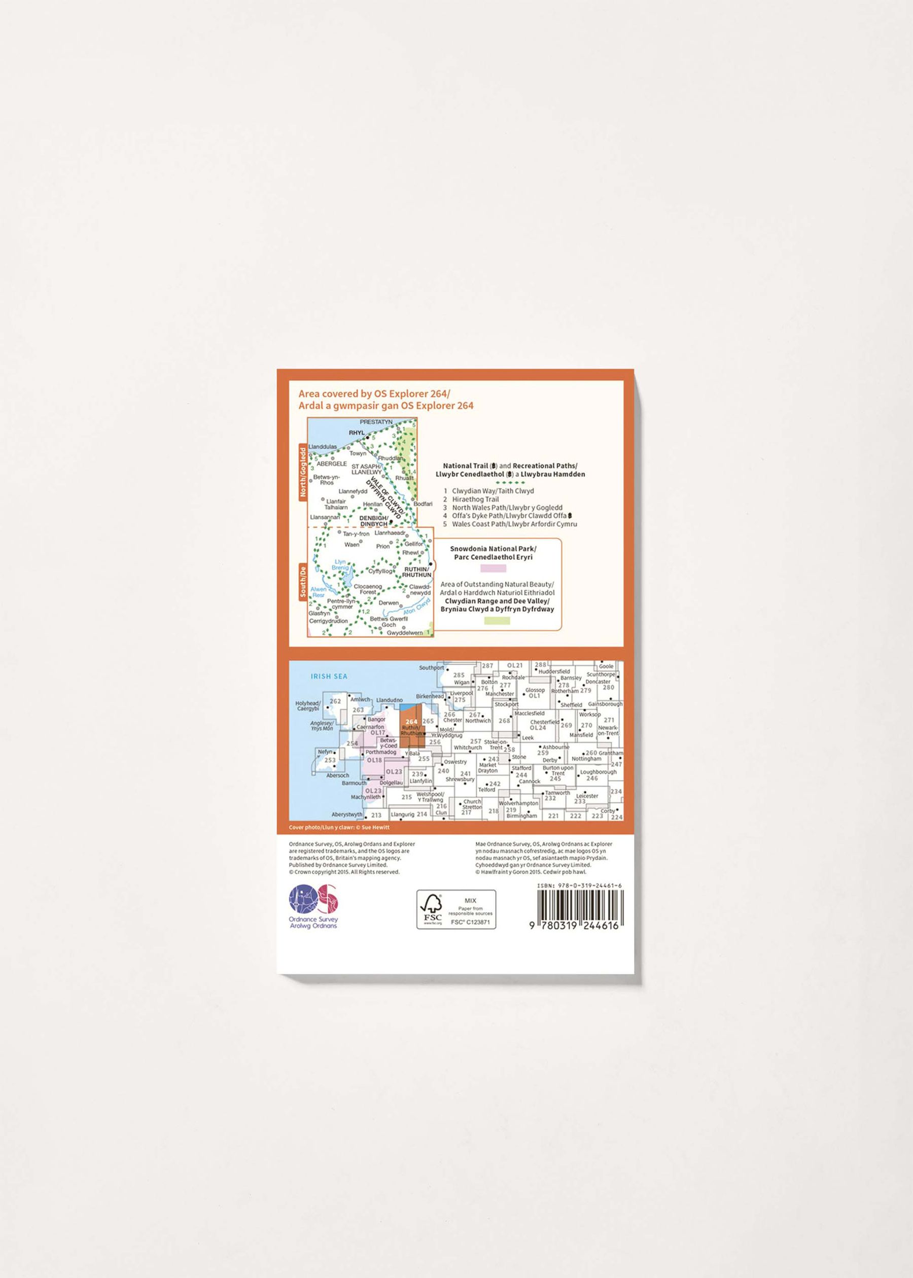 Image - 2 - Vale of Clwyd - OS Explorer 264 Map