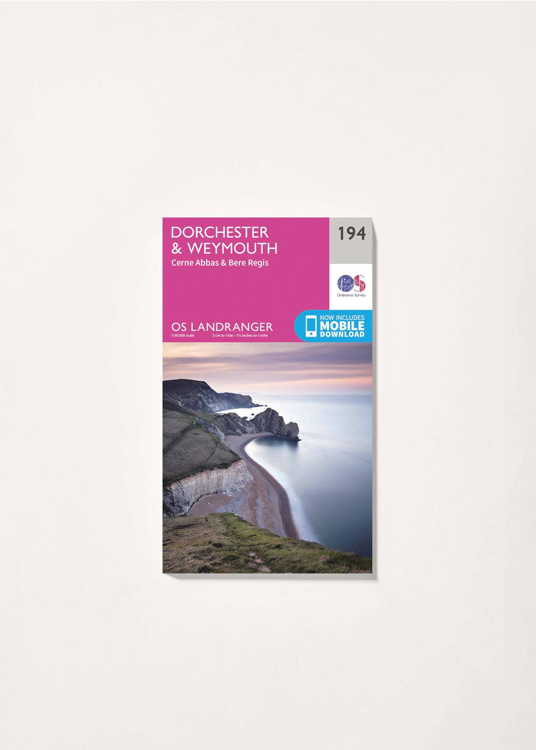 Image - 2 - Dorchester, Weymouth, Cerne Abbas & Bere Regis - Landranger 194 Map