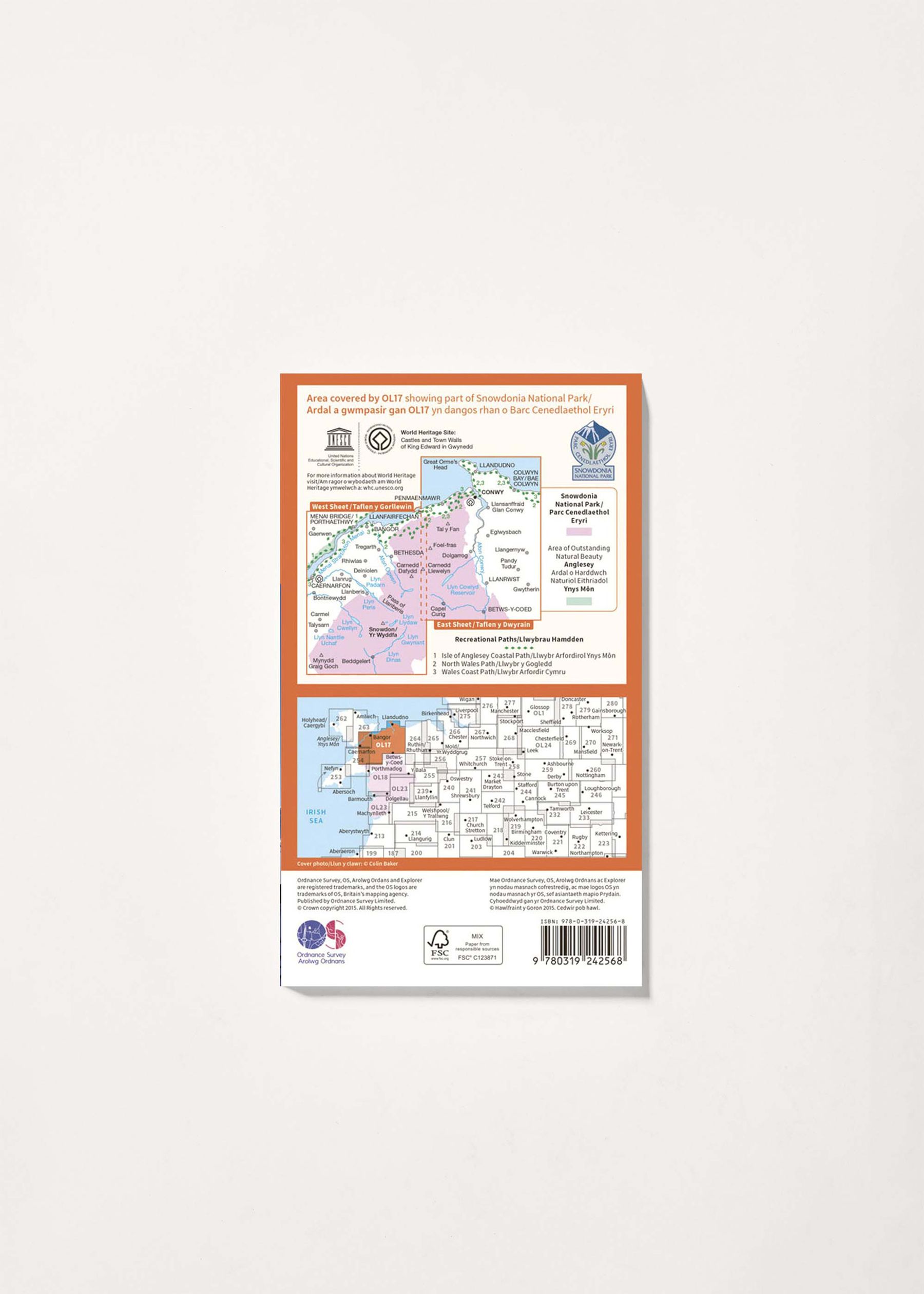 Image - 2 - Snowdon - OS Explorer OL17 Map