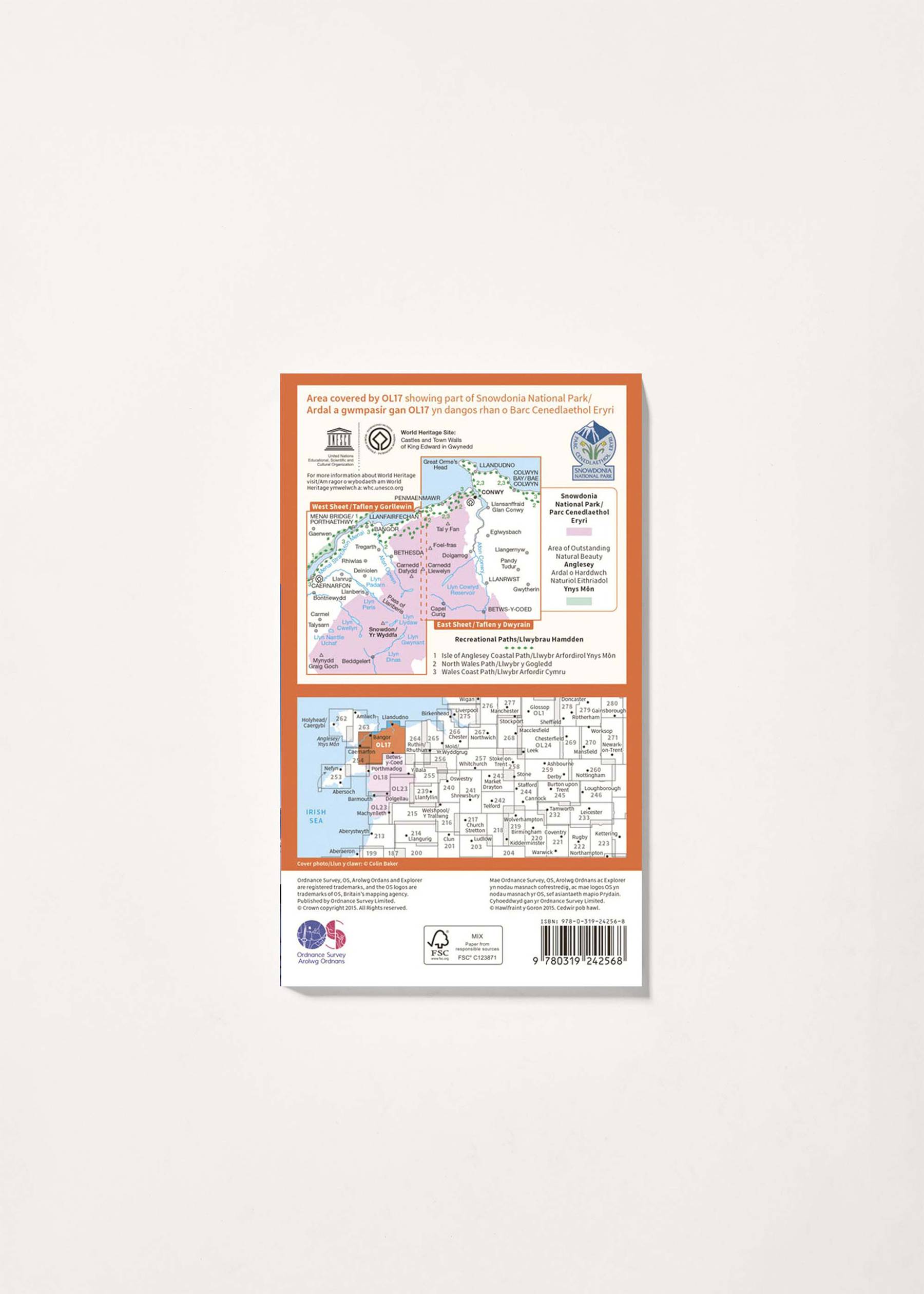 Image - 2 - Snowdon - OS Explorer OL17 Map