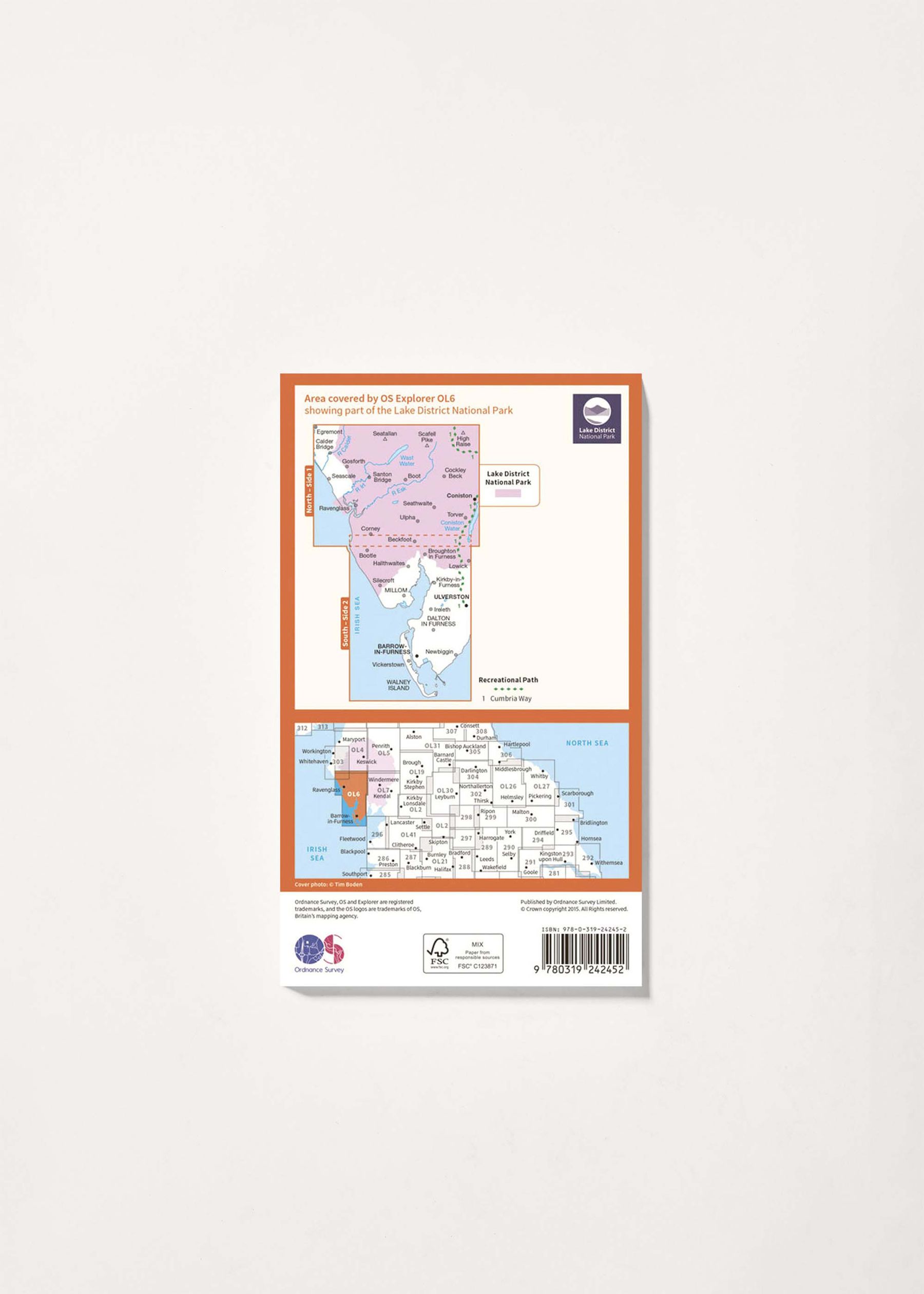 Image - 2 - The English Lakes - South Western Area - OS Explorer Active OL6 Map