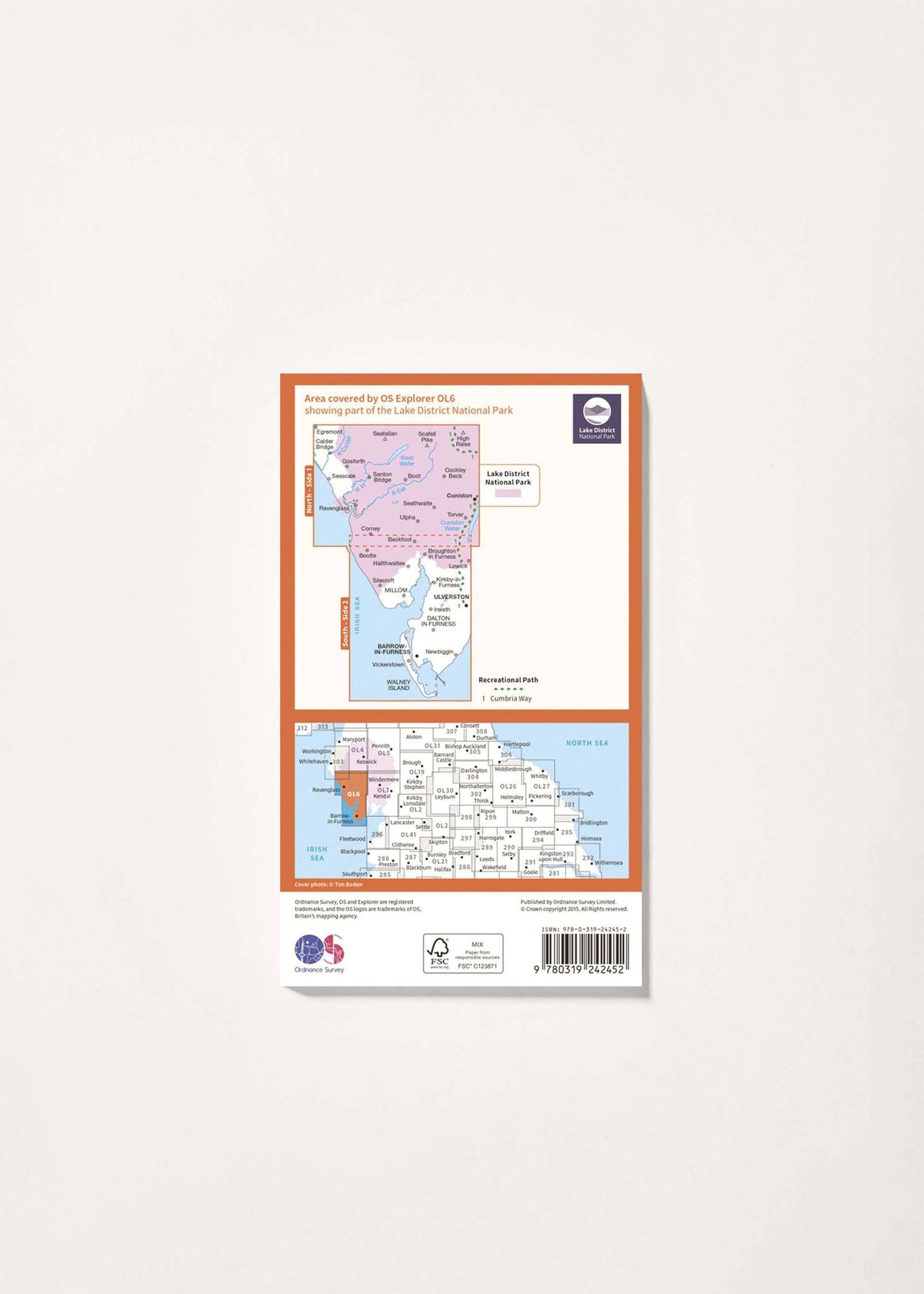 Image - 2 - The English Lakes - South Western Area - OS Explorer Active OL6 Map